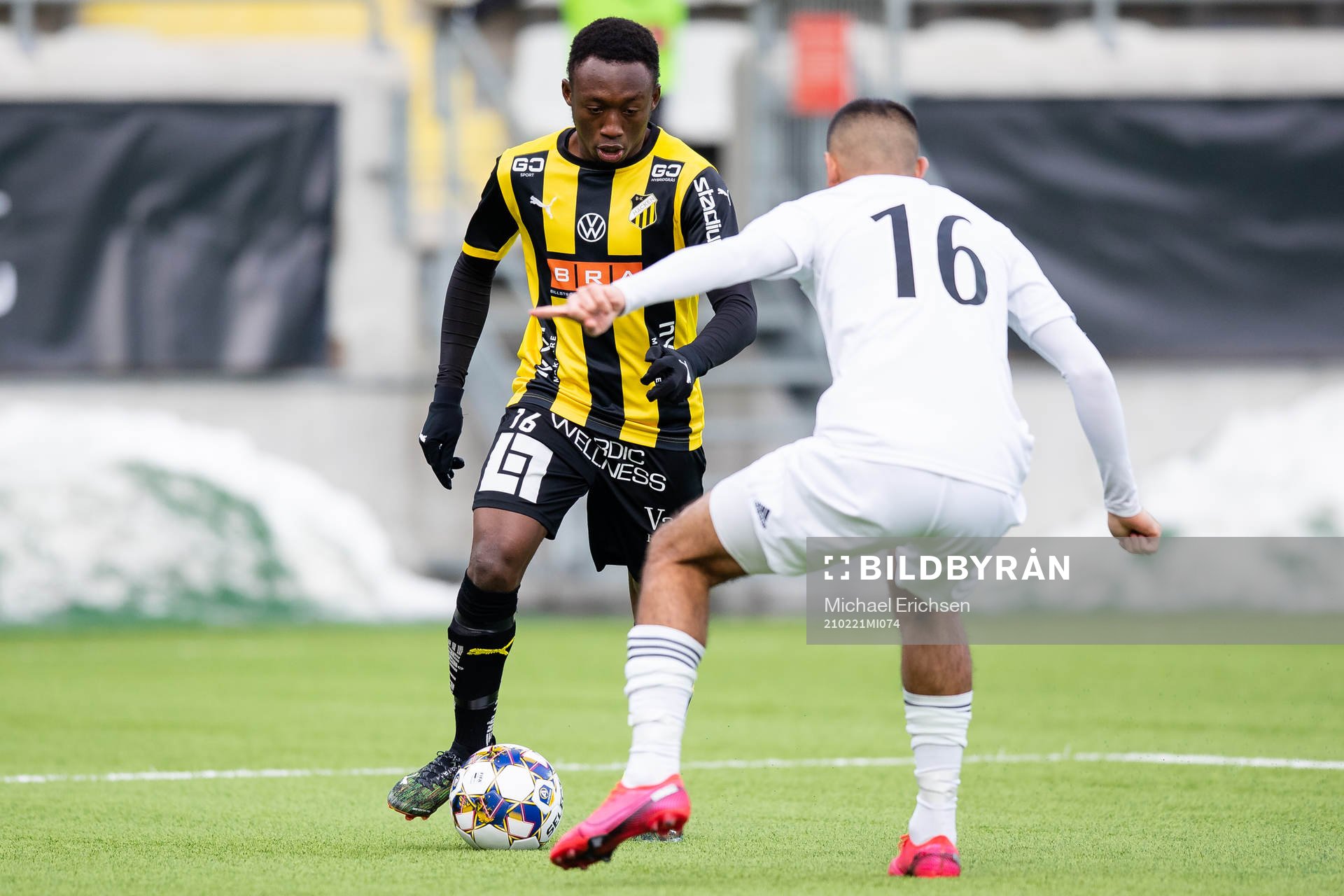 Häckens Benie Adama Traore och Dalkurds Rassa Rahmani