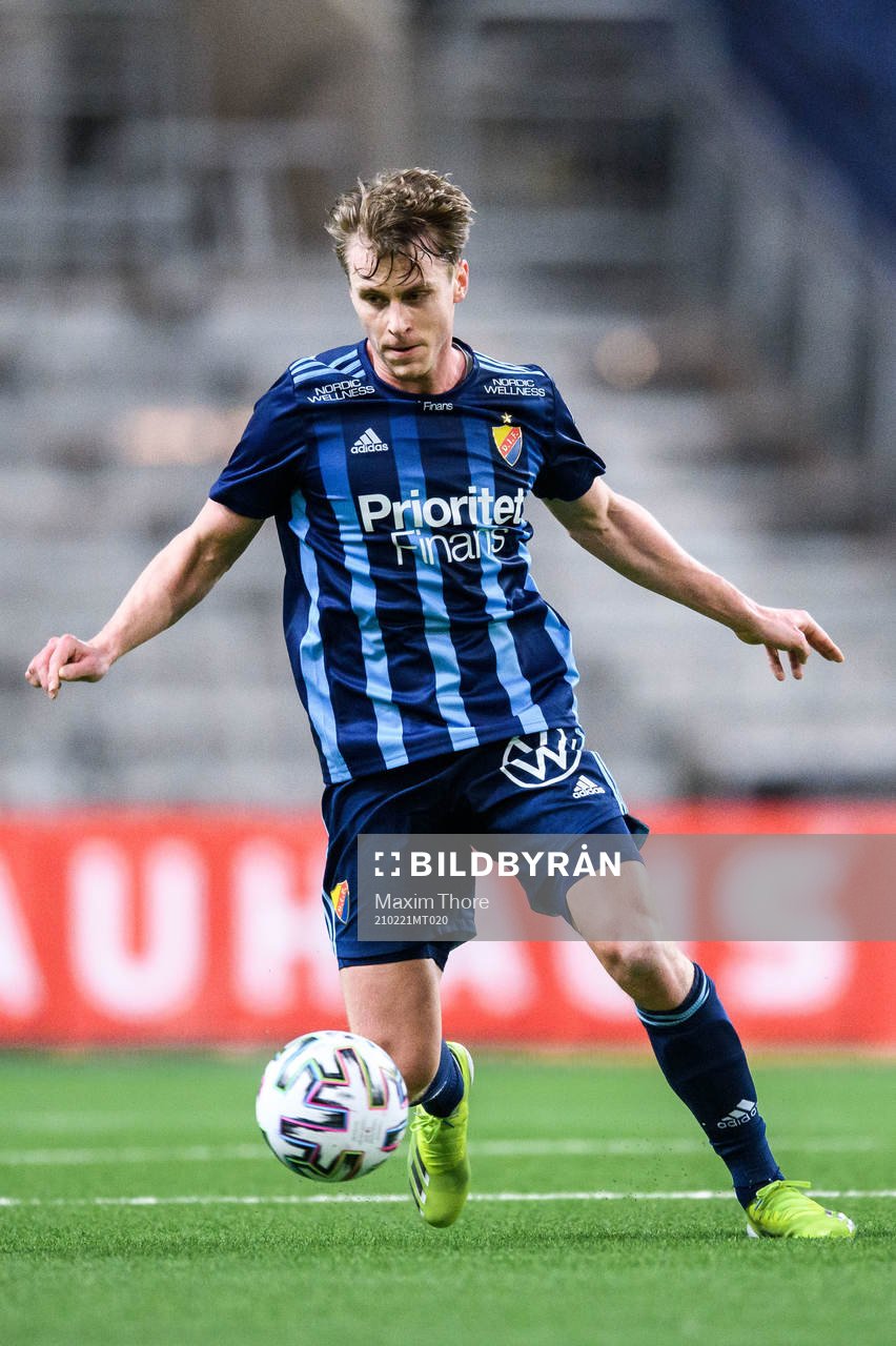 Djurgårdens Rasmus Schüller