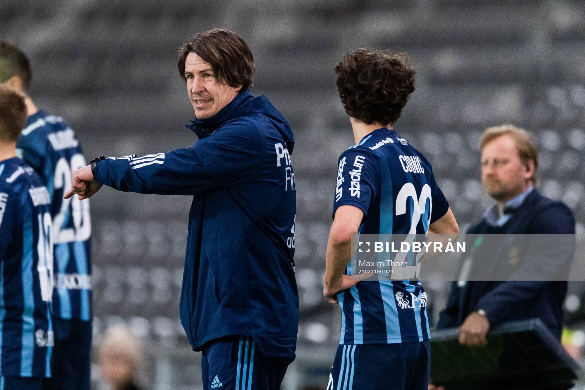 Djurgårdens tränare Thomas Lagerlöf