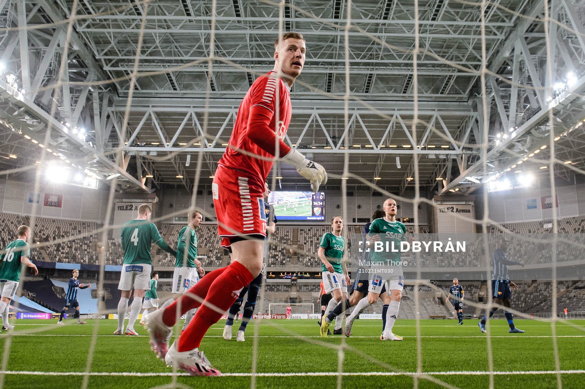 Brages målvakt Viktor Frodig