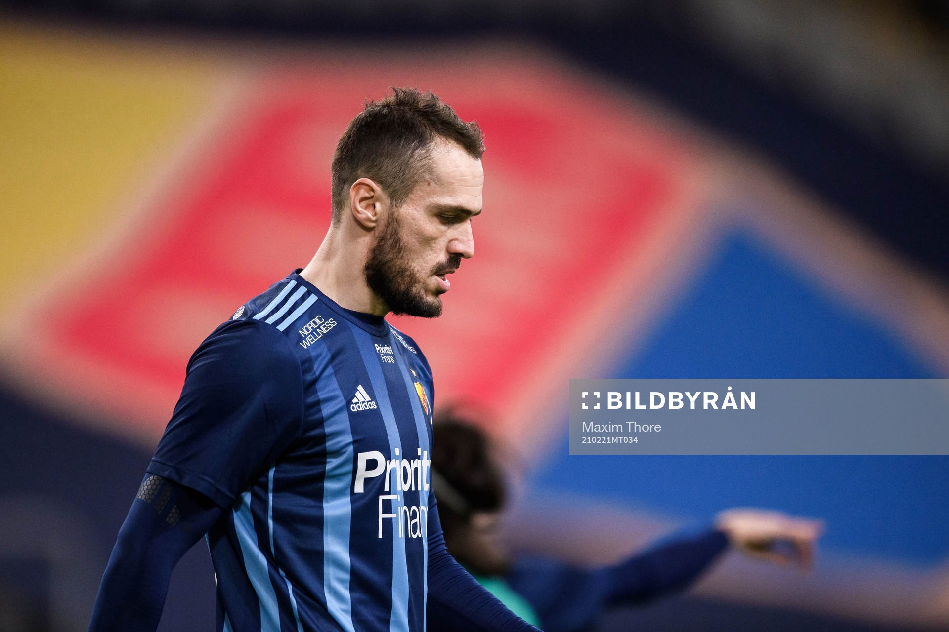 Djurgårdens Emir Kujovic deppar