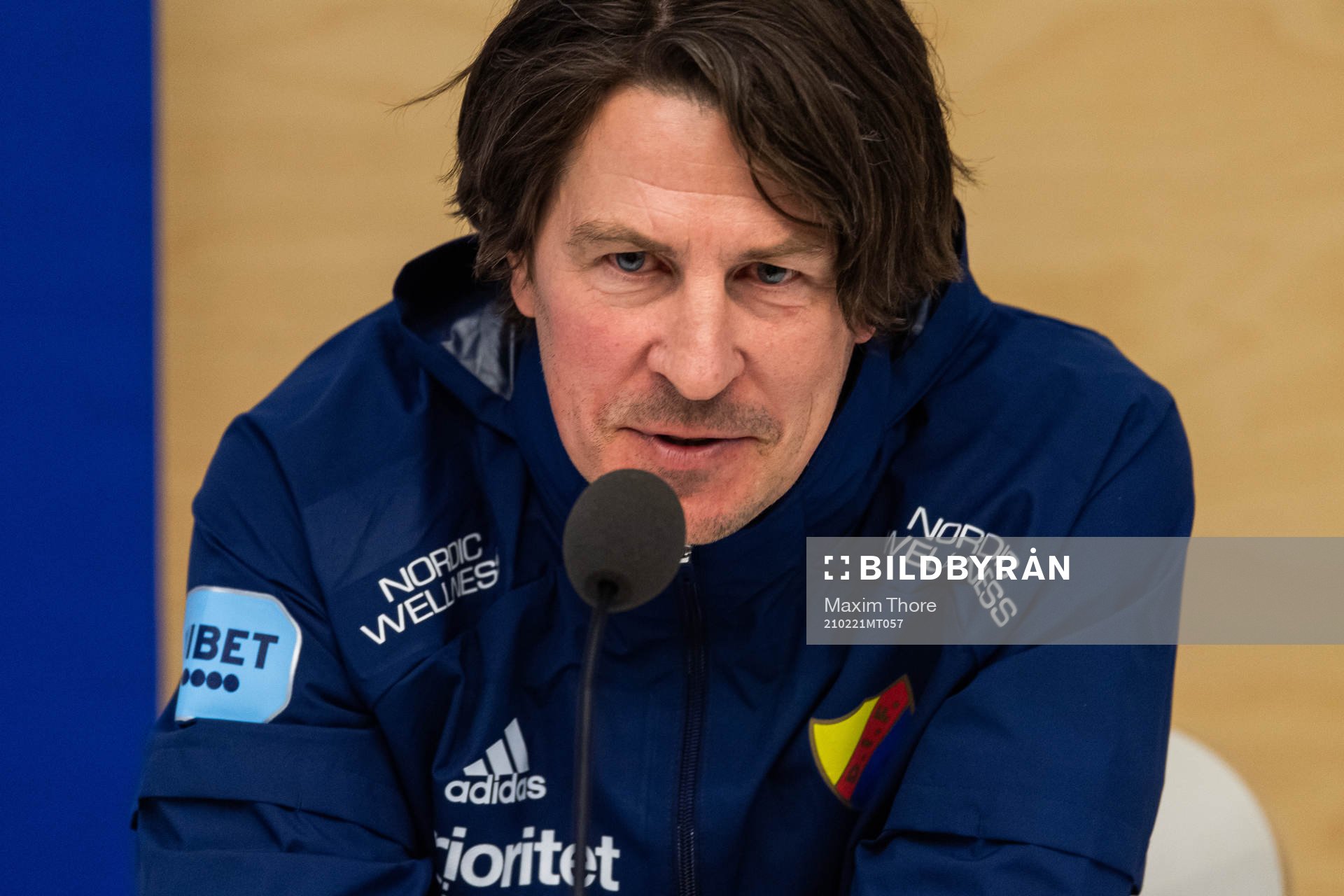 Djurgårdens tränare Thomas Lagerlöf