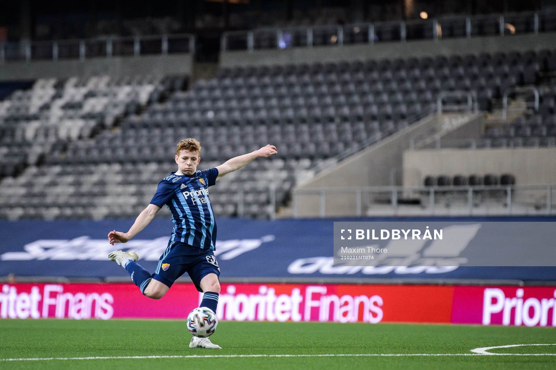 Djurgårdens Aslak Witry gör 1-0