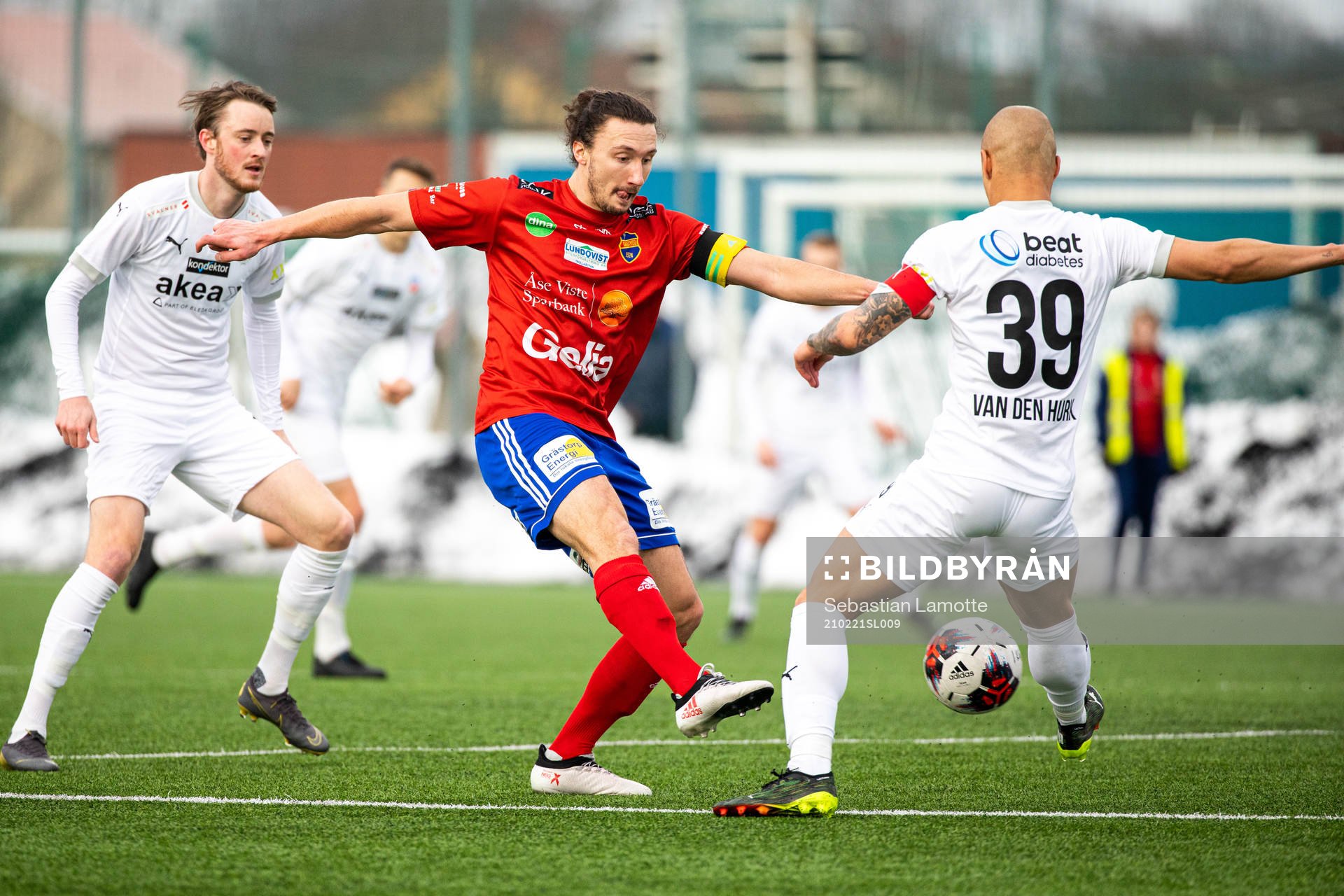 Gauthiods Wiktor Wersén och Helsingborgs Anthony van