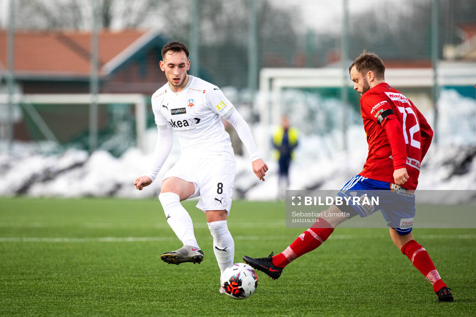 Helsingborgs Vladislav Kreida och Gauthiods Tim Klaar