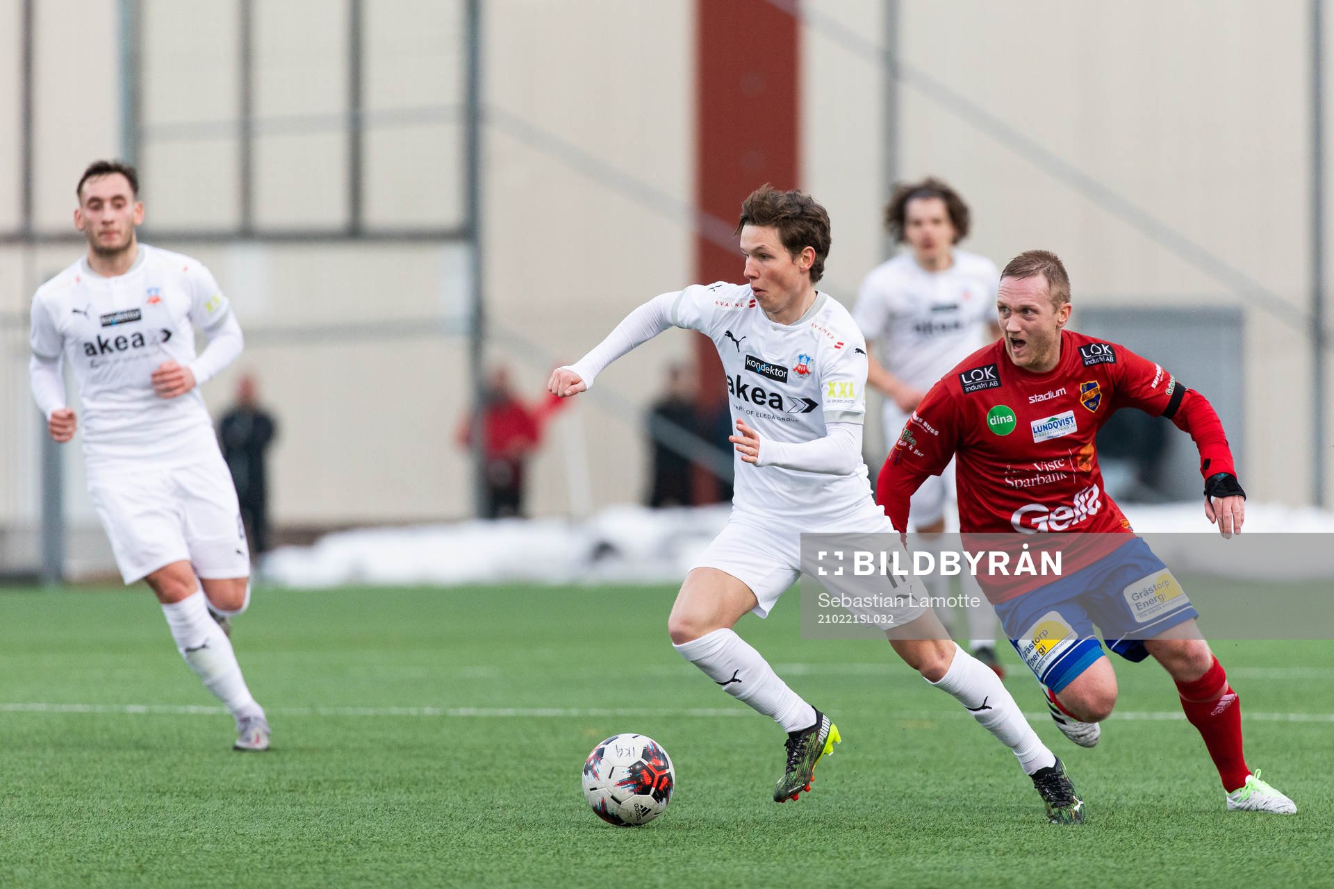 Helsingborgs Max Svensson och Gauthiods David Svensson