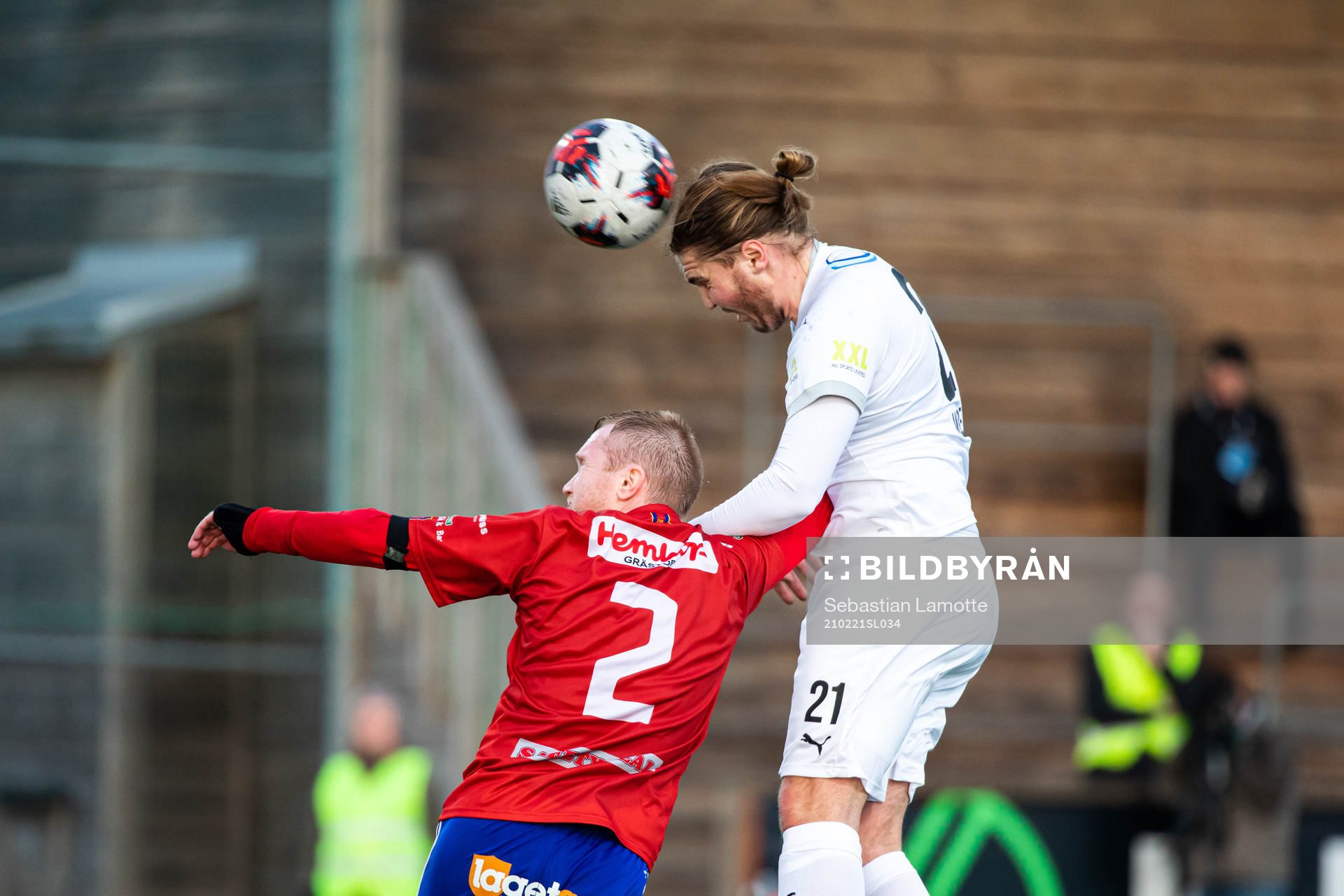 Helsingborgs Charlie Weberg och Gauthiods David
