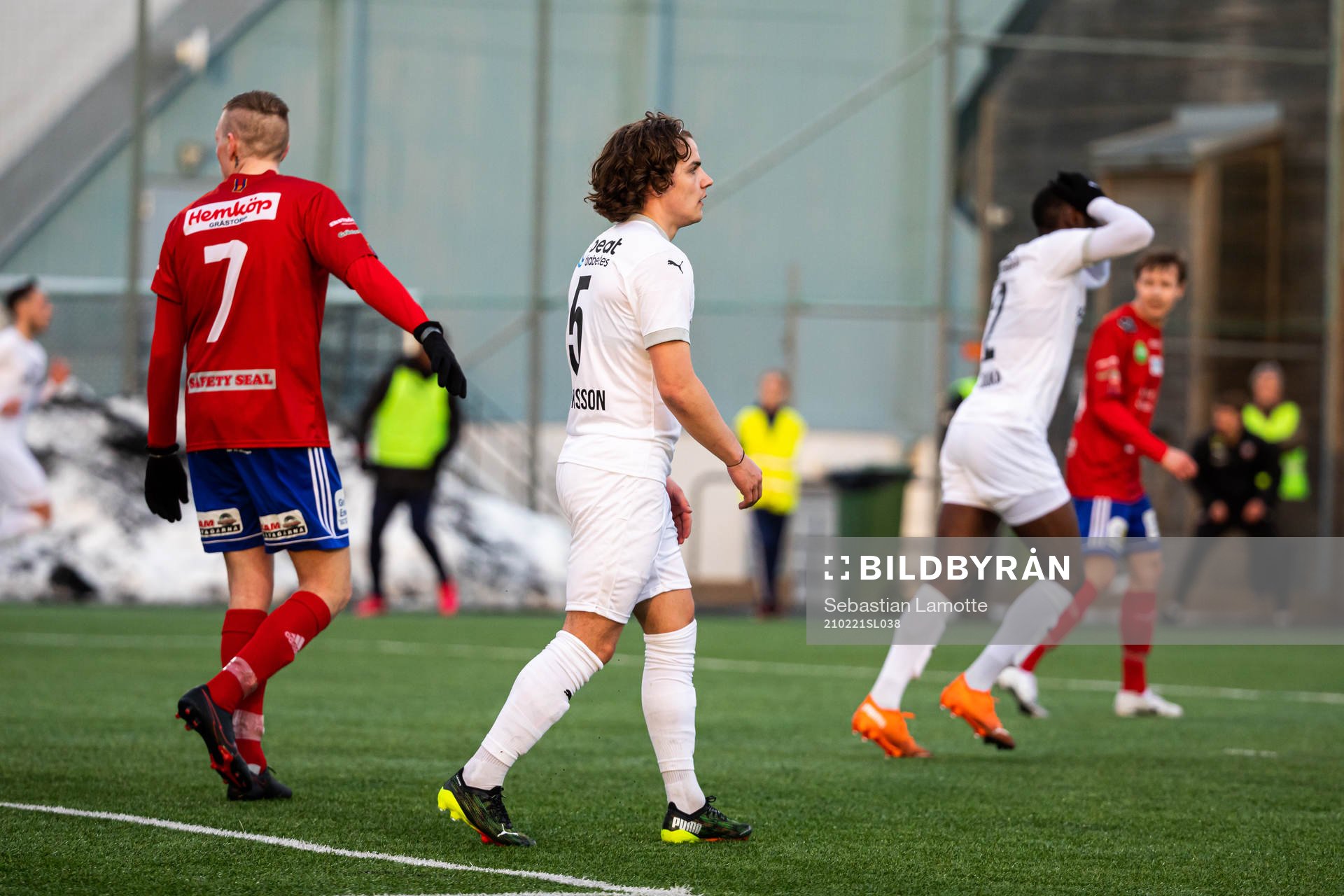 Helsingborgs Brandur Hendriksson Olsen deppar
