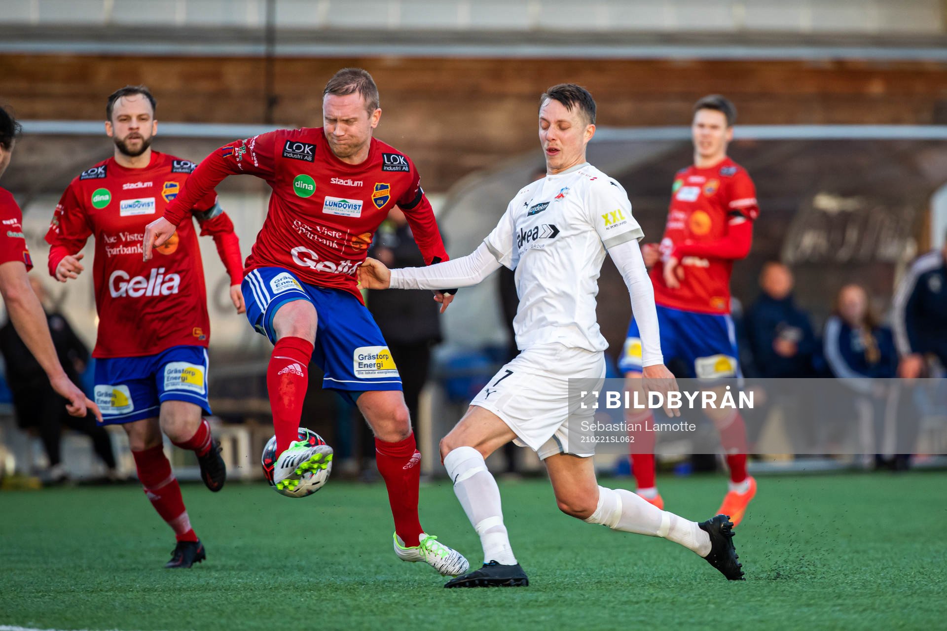 Gauthiods David Svensson och Helsingborgs Viktor Lundberg