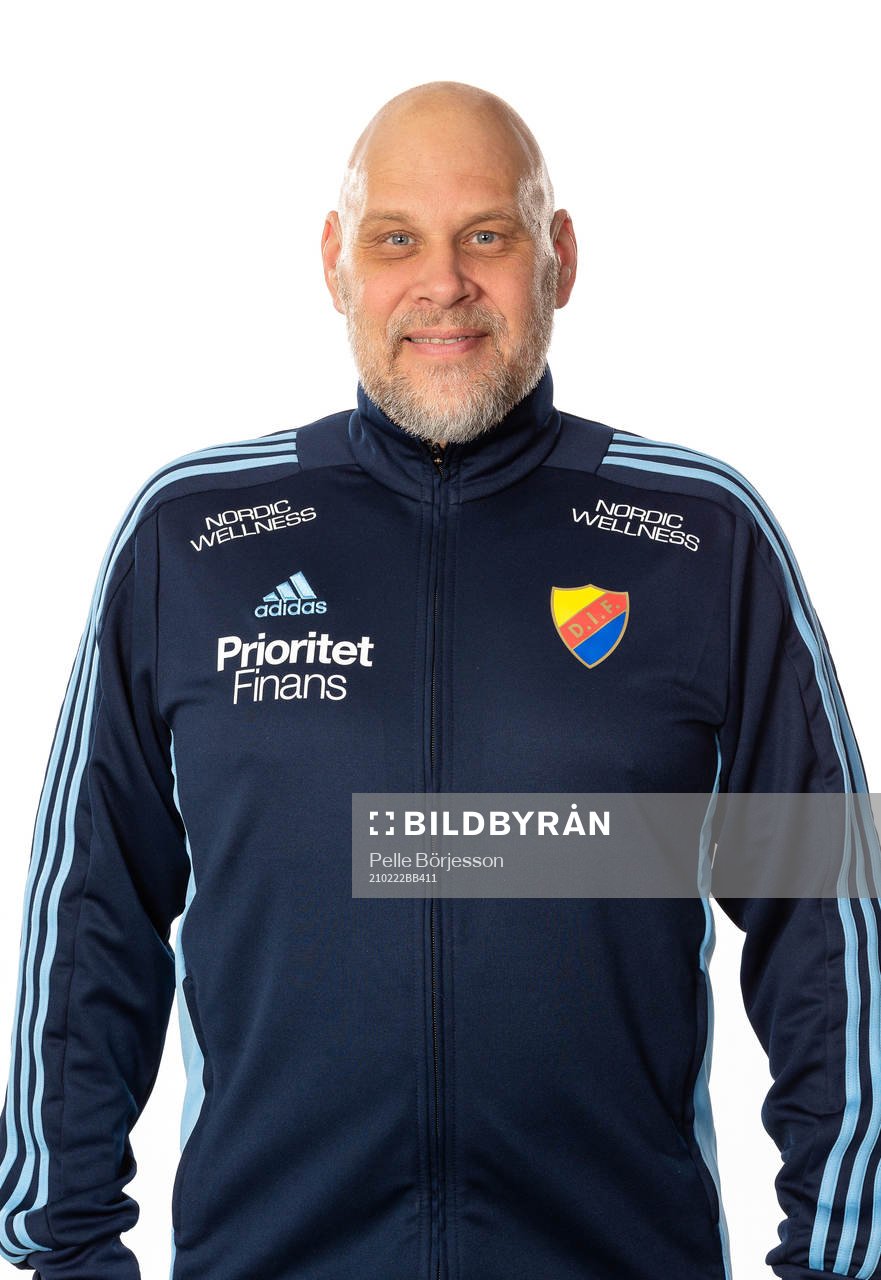 Djurgårdens materialförvaltare Patrik Eklöf