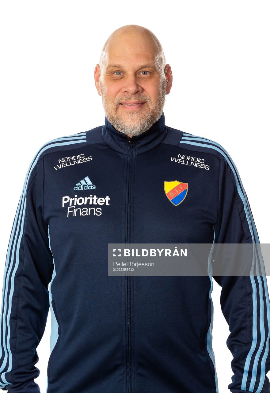 Djurgårdens materialförvaltare Patrik Eklöf