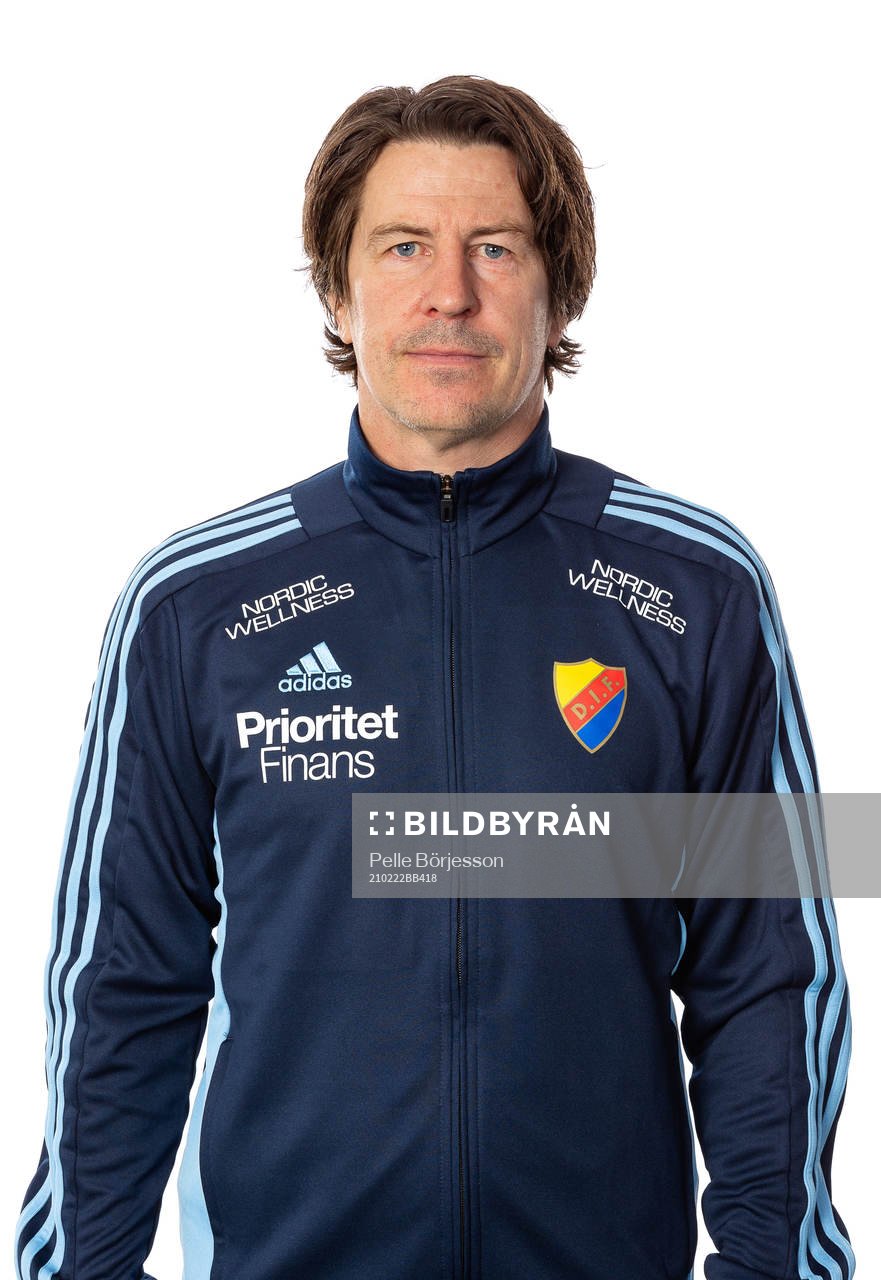 Djurgårdens tränare Thomas Lagerlöf