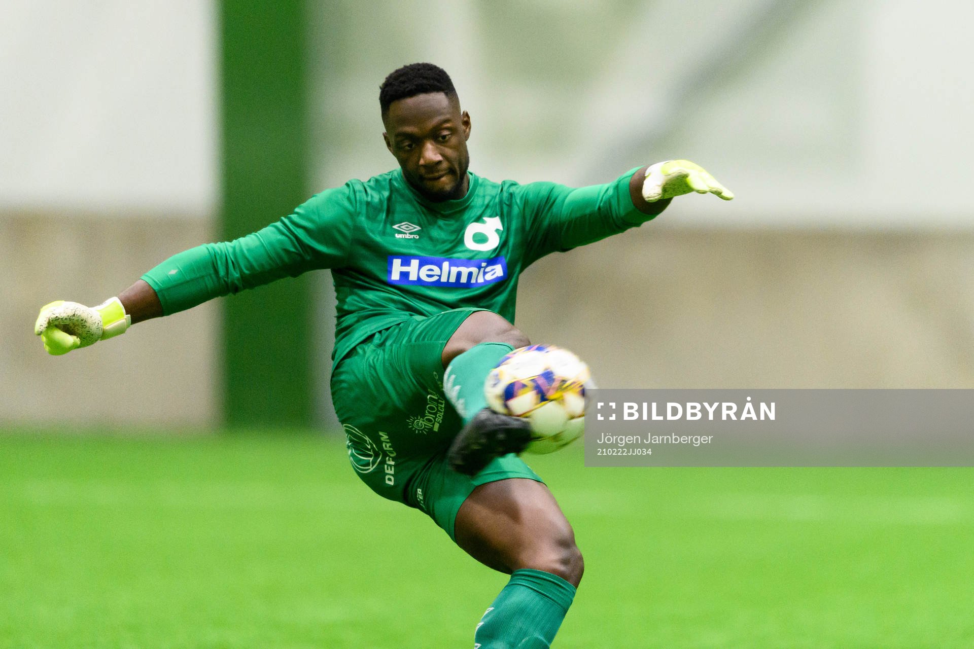 Degerfors målvakt Ismael Diawara