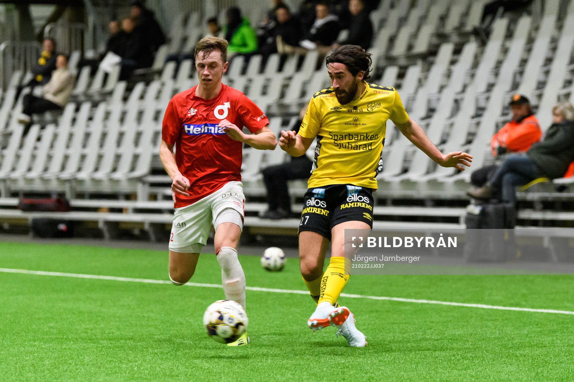 Elfsborgs Frederik Holst  och Degerfors Erik Lindell