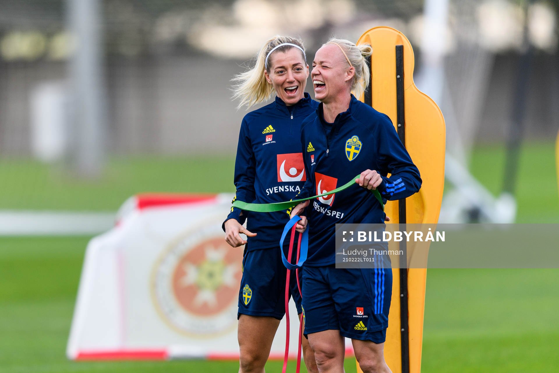 Linda Sembrant and Caroline Seger