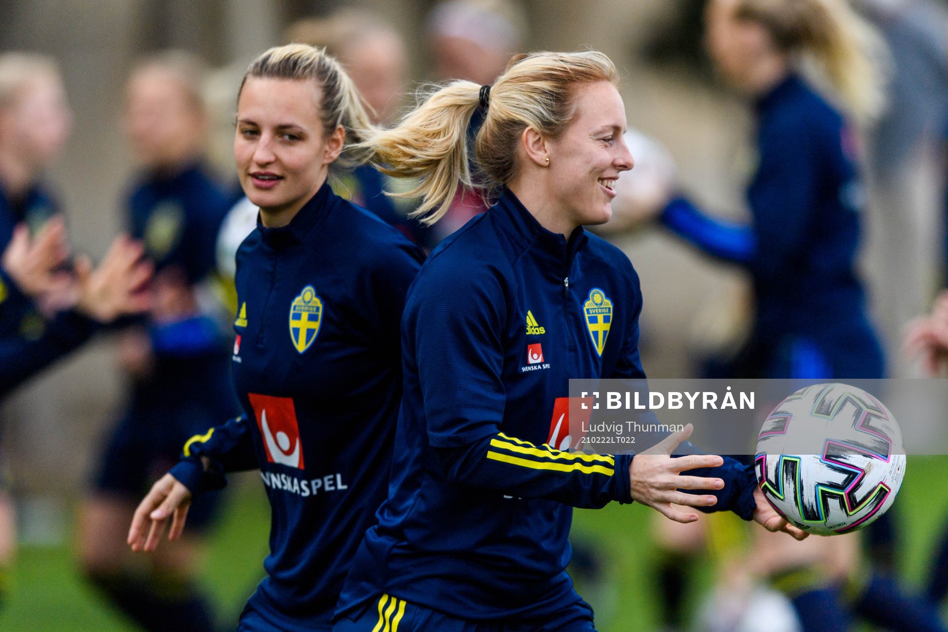 Nathalie Björn and Mimmi Larsson