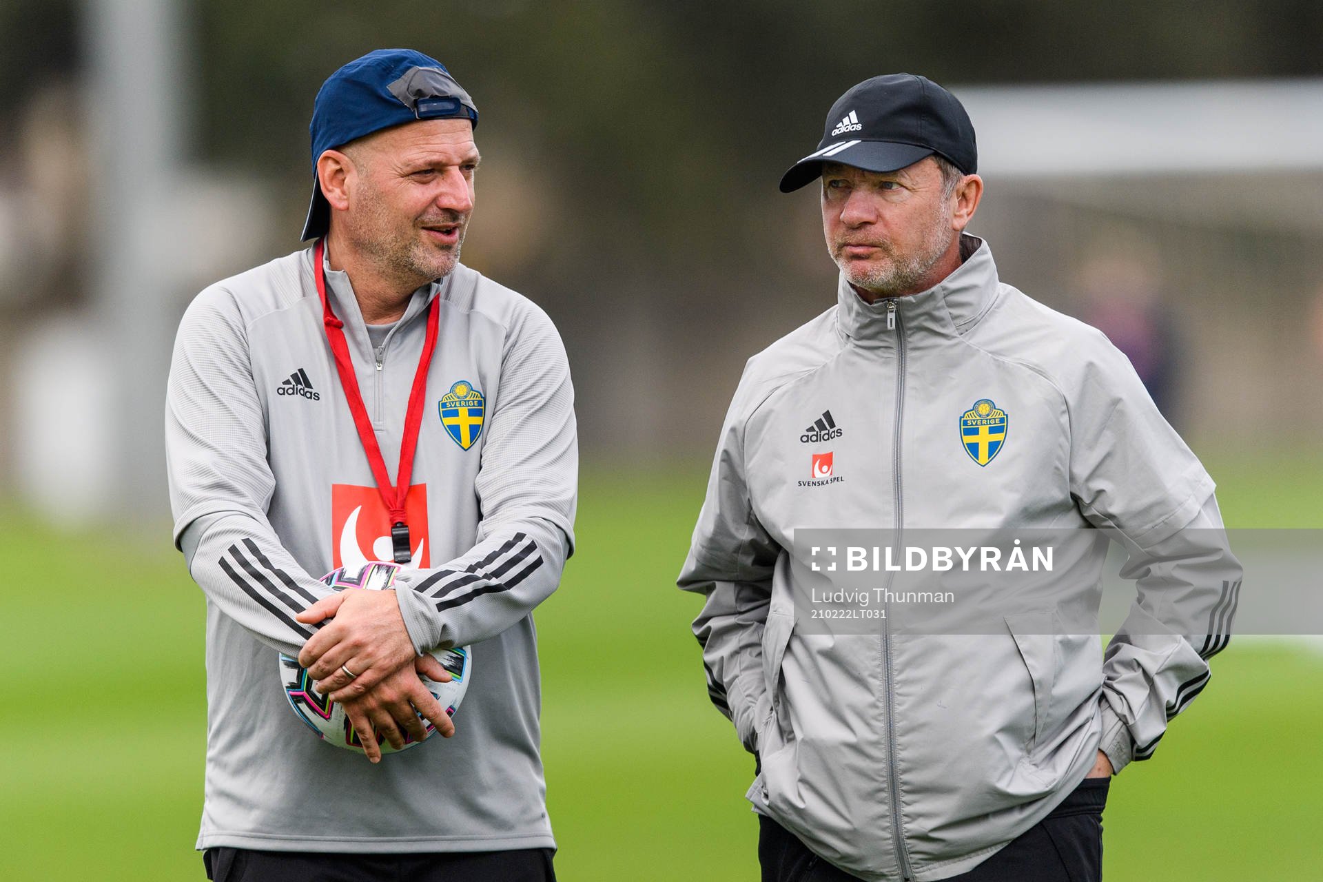 Magnus Wikman, assistant coach and Peter Gerhardsson, Head