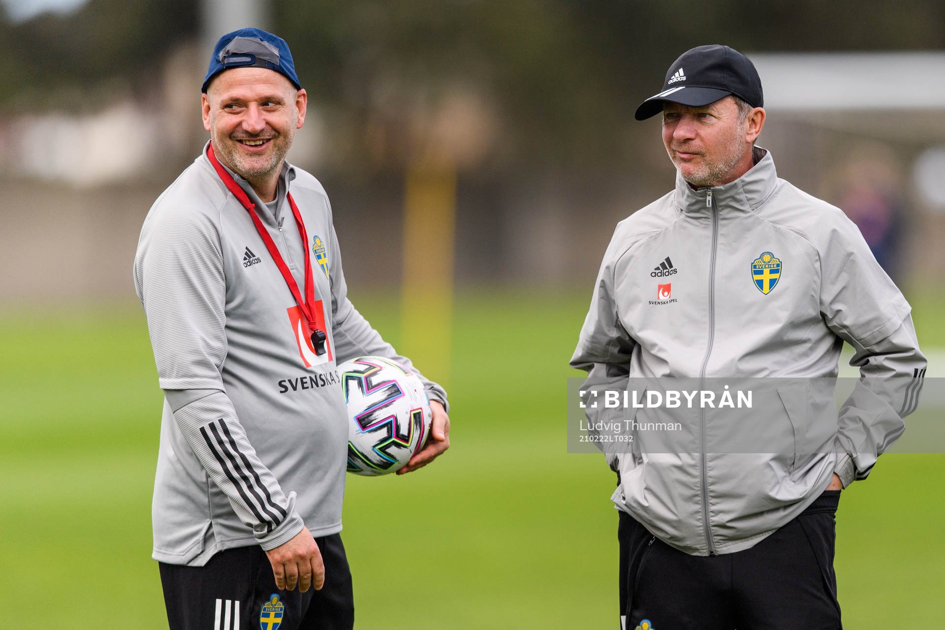 Magnus Wikman, assistant coach and Peter Gerhardsson, Head