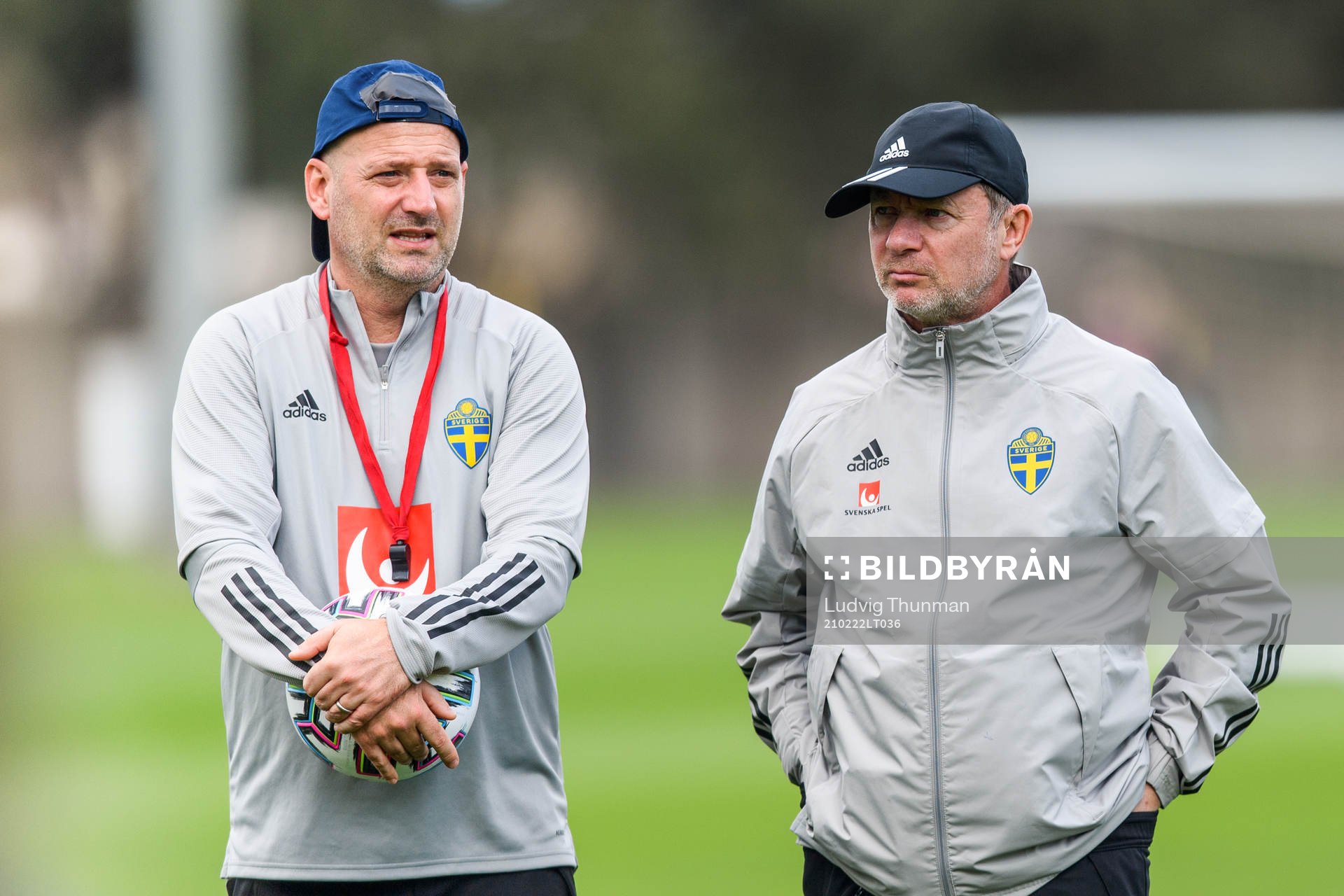 Magnus Wikman, assistant coach and Peter Gerhardsson, Head