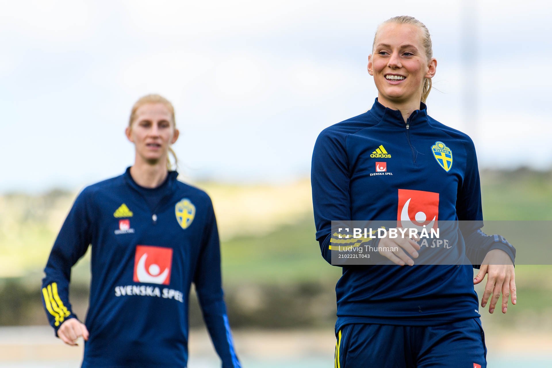 Sofia Jakobsson and Stina Blackstenius