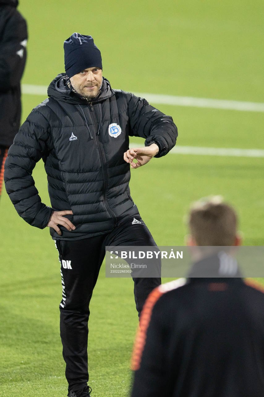 Utsiktens tränare Daniel Karlsson