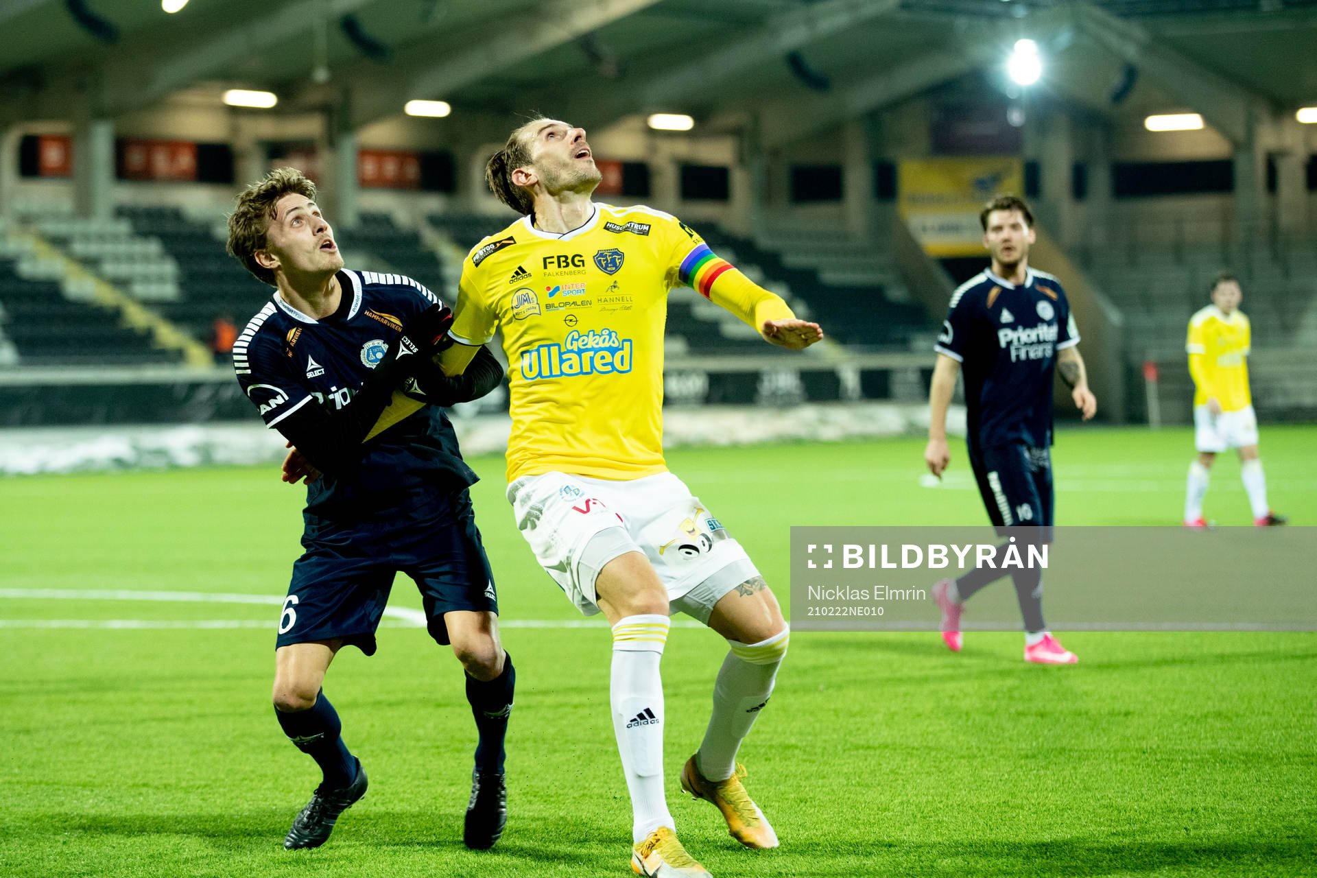 Utsiktens Erik Westermark mot Falkenbergs Tobias Karlsson