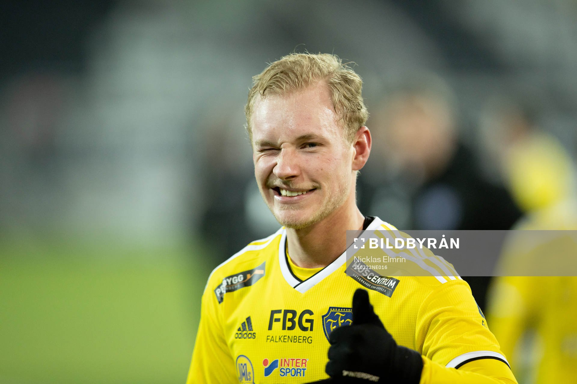Falkenbergs Adam Bergmark Wiberg tremålsskytt