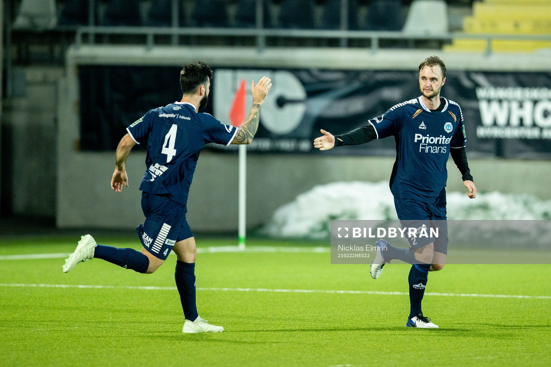 Utsiktens Niklas Olsson och Allan Mohideen jublar