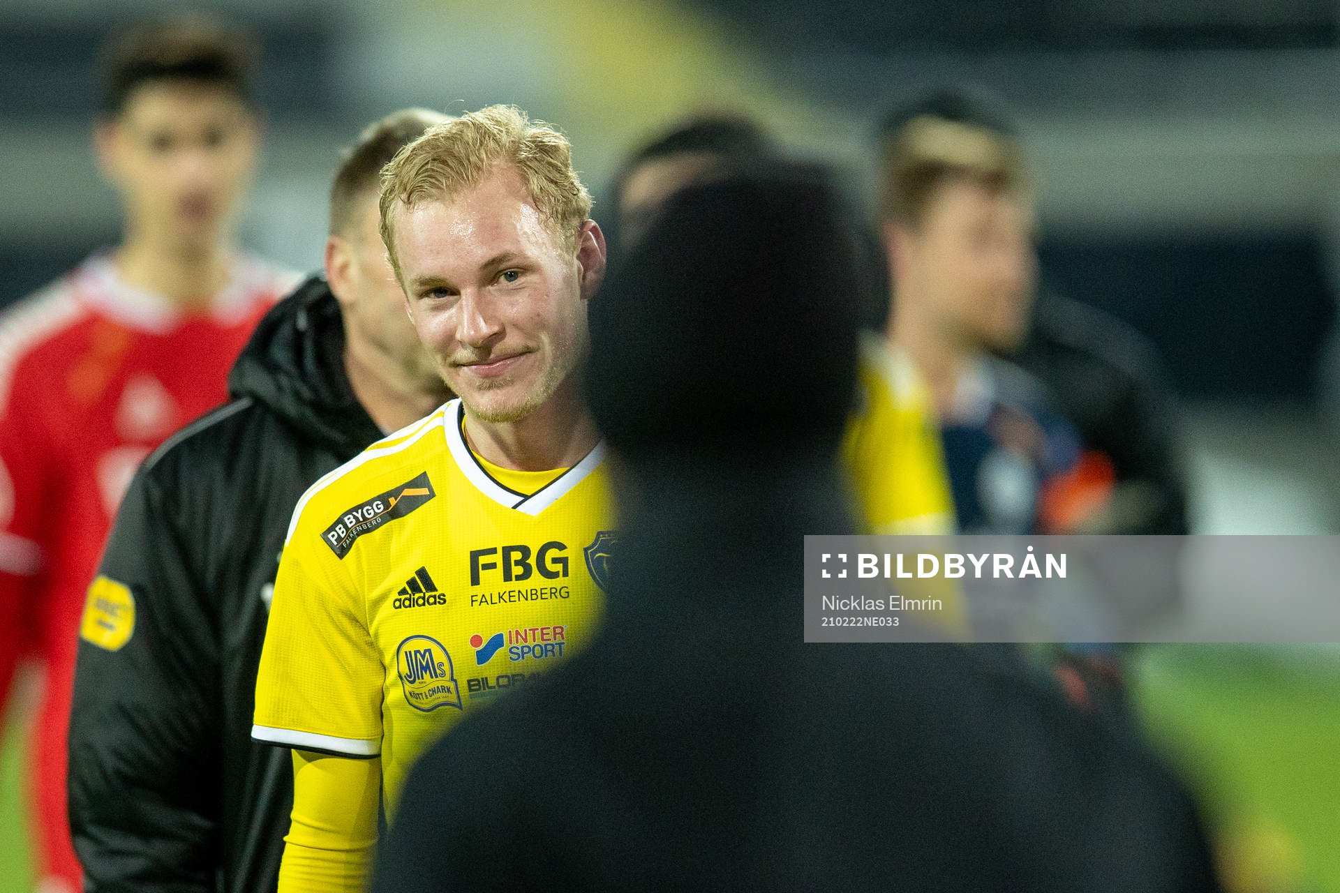 Falkenbergs Adam Bergmark Wiberg tremålsskytt