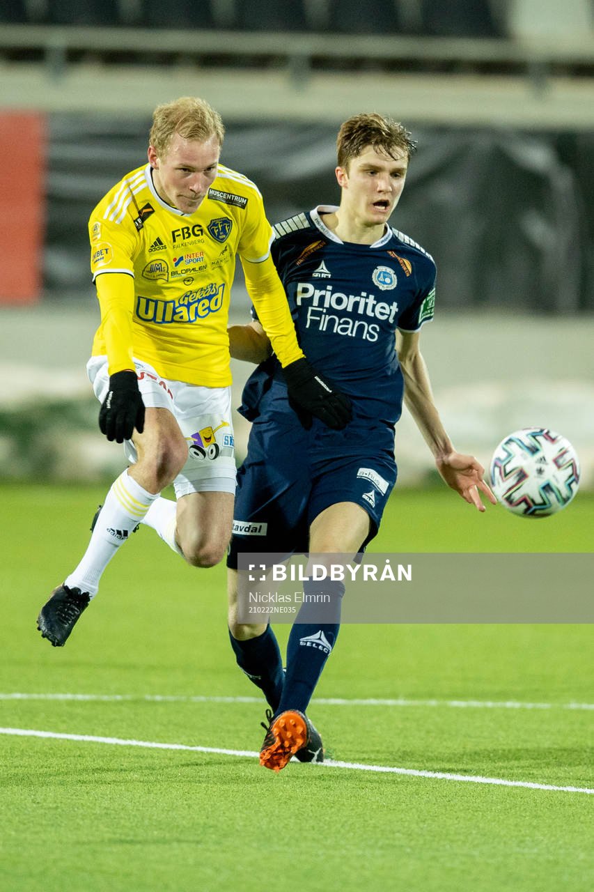 Falkenbergs Adam Bergmark Wiberg mot Utsiktens Jakob