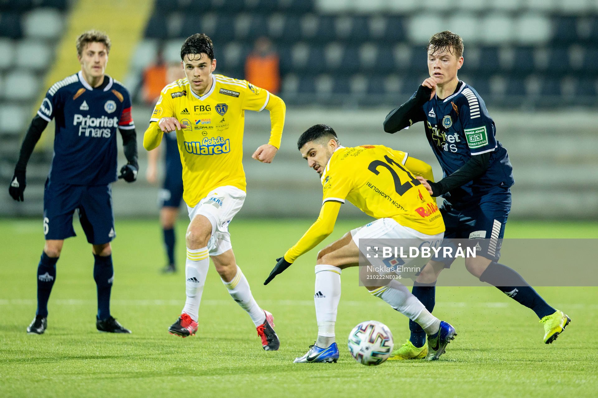 Falkenbergs Mahmut Özen och Axel Norén mot Utsiktens