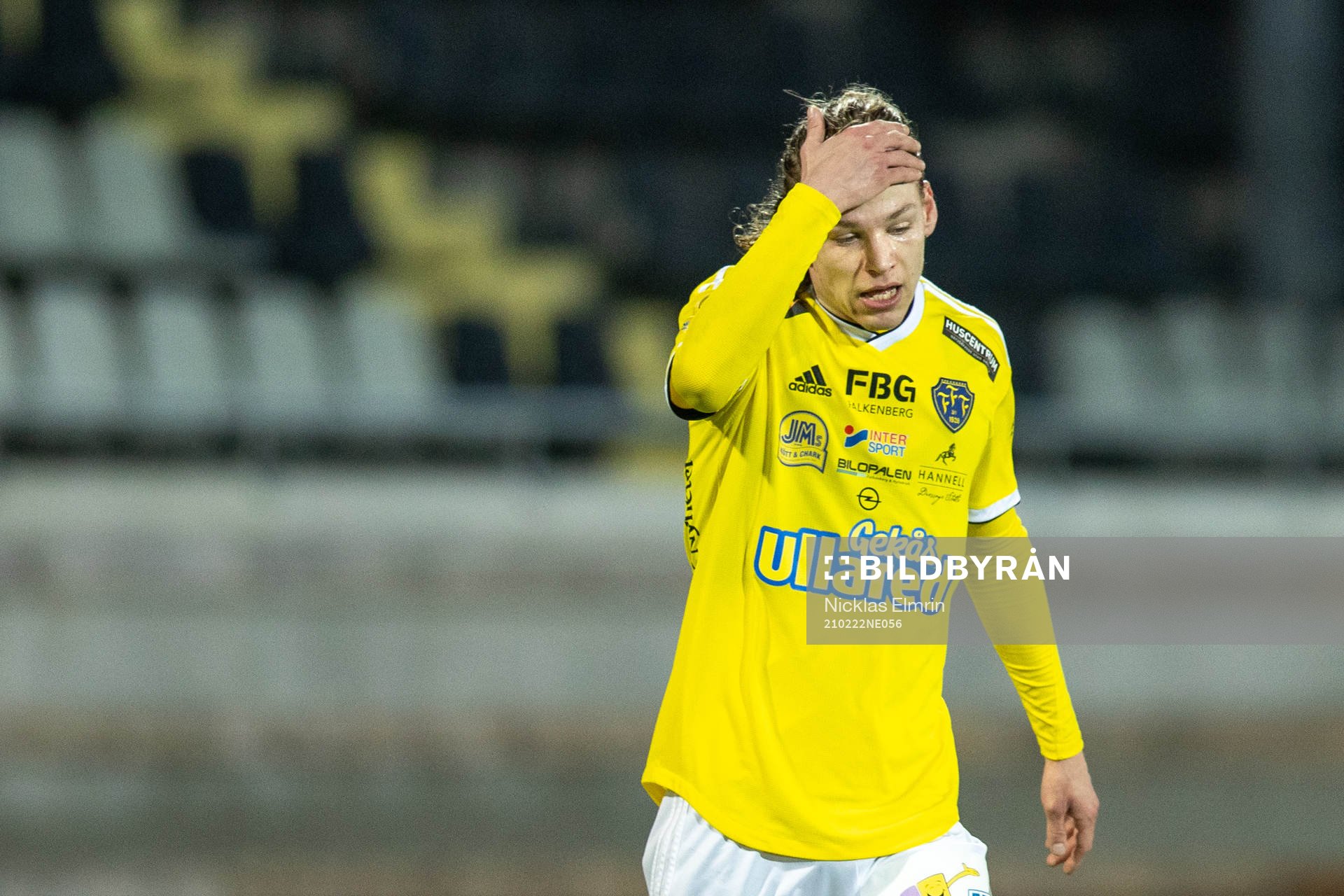 Falkenbergs Melker Nilsson deppar