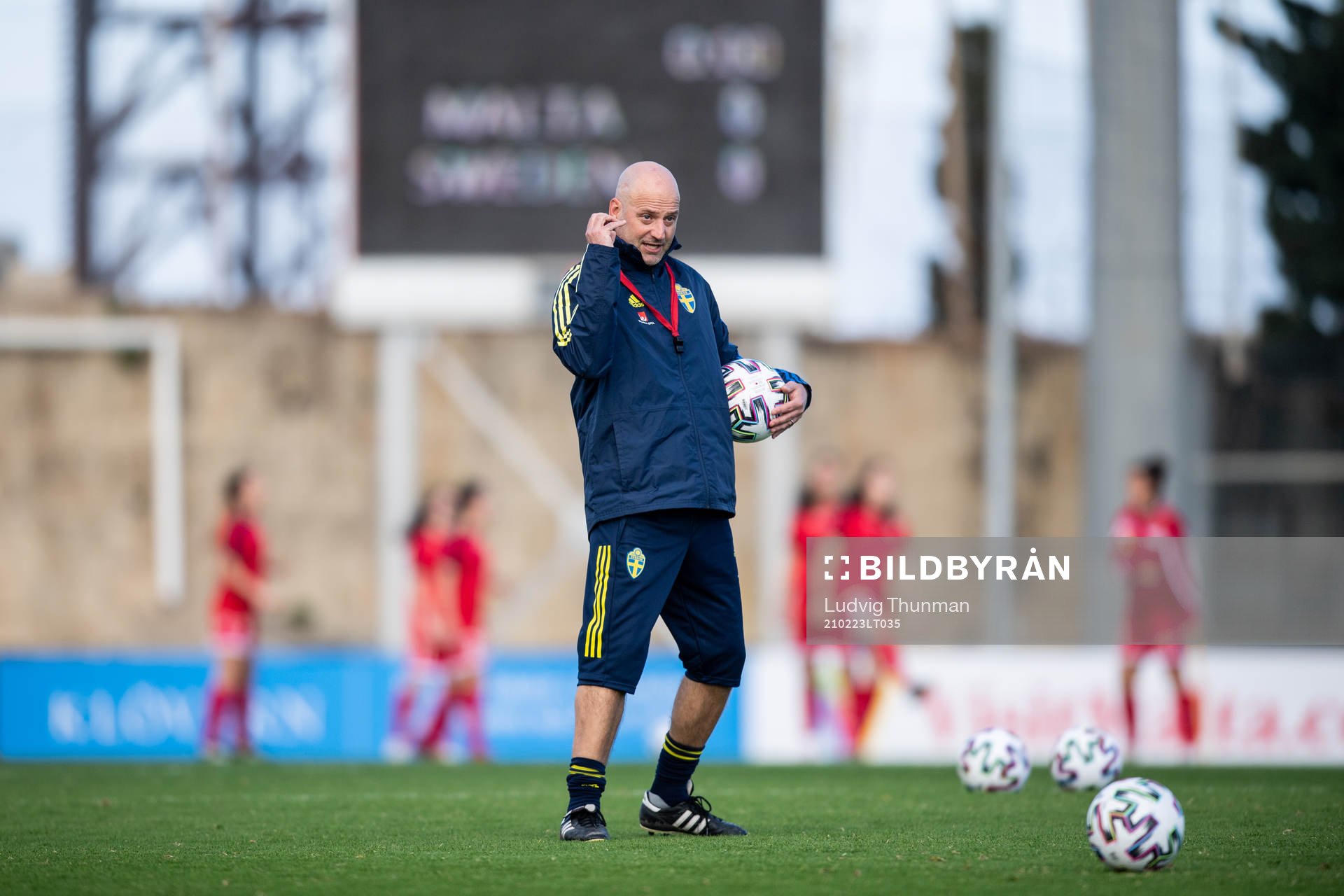 Magnus Wikman, assistant coach of Sweden