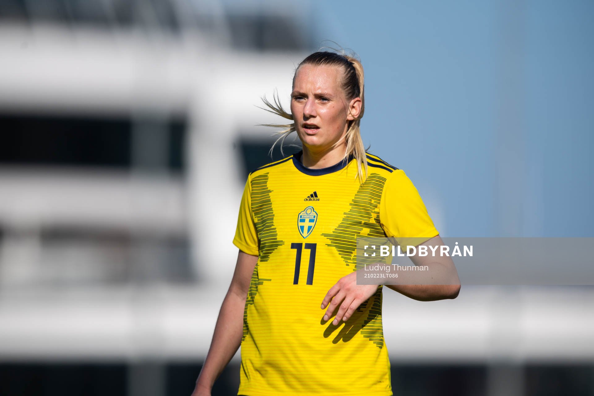 Stina Blackstenius of Sweden