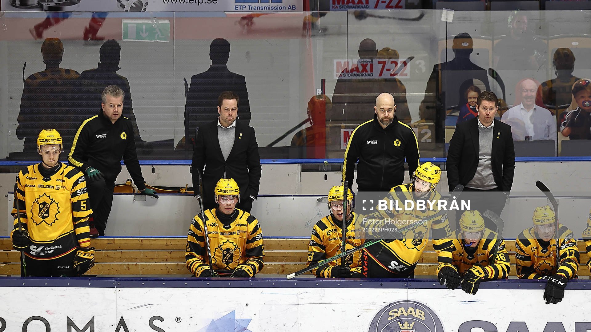 Skellefteås bpås med tränare Stefan Klockare