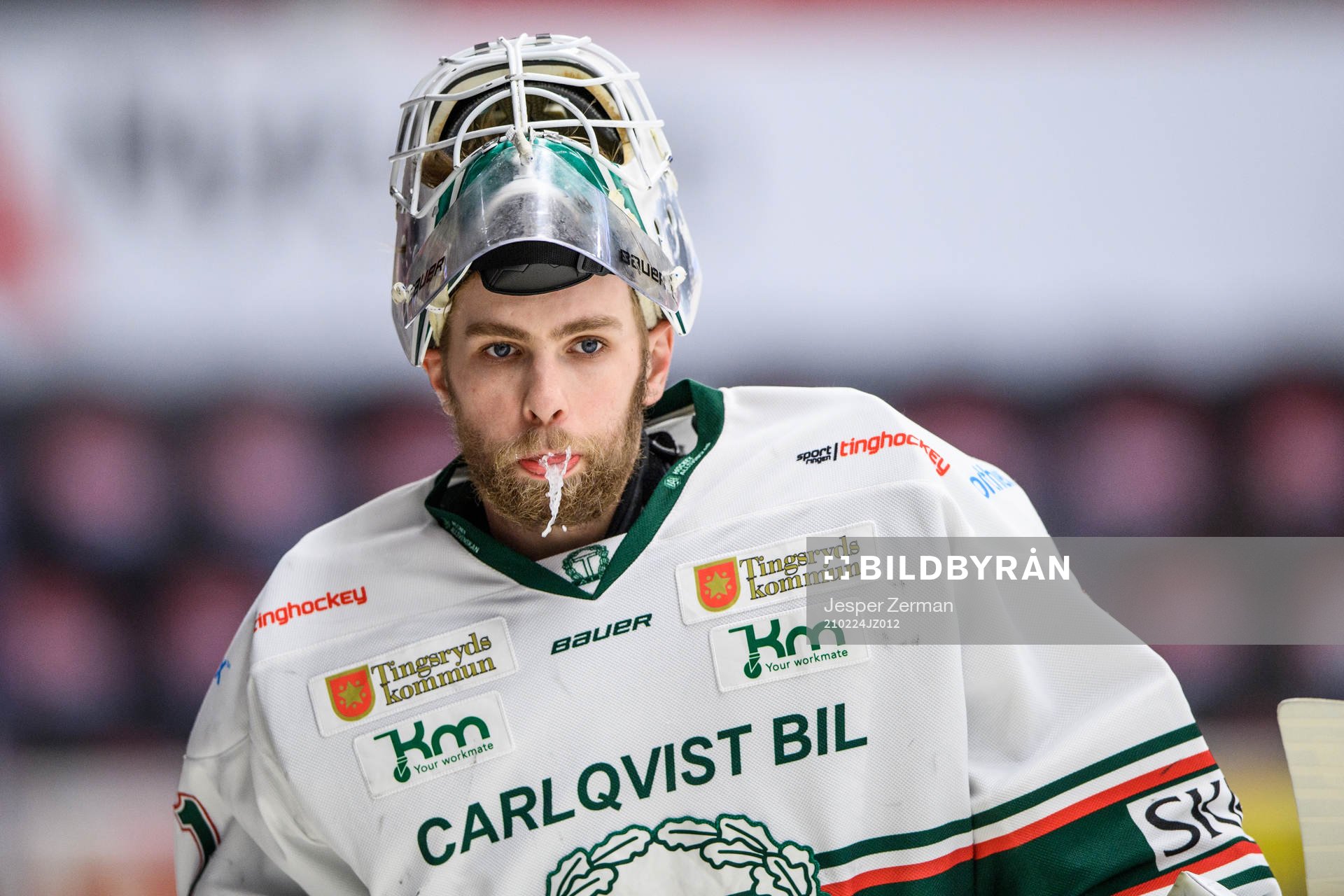 Tingsryds målvakt Andreas Ljunggren