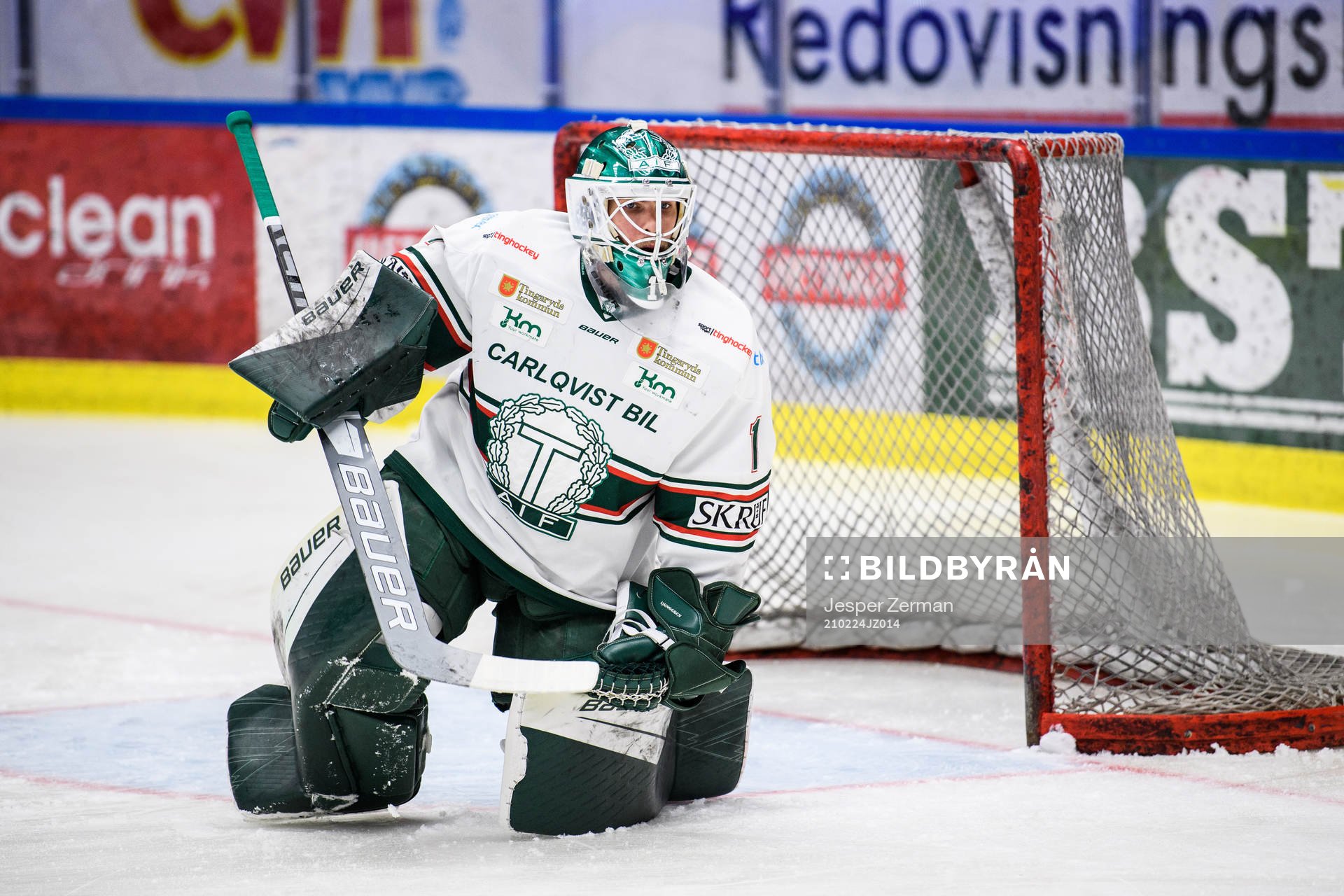 Tingsryds målvakt Andreas Ljunggren