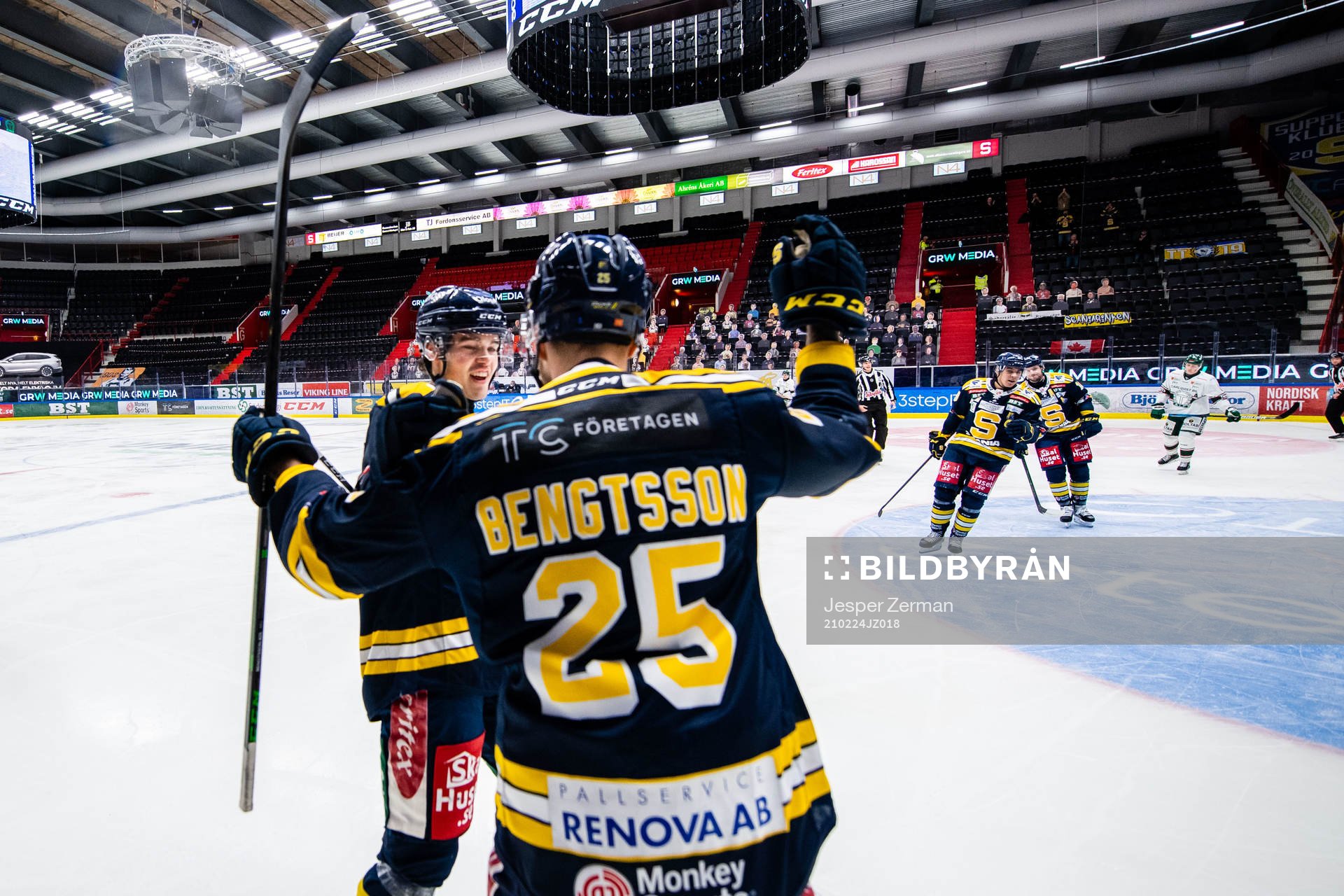 Södertäljes Anton Blomberg och Christopher Bengtsson