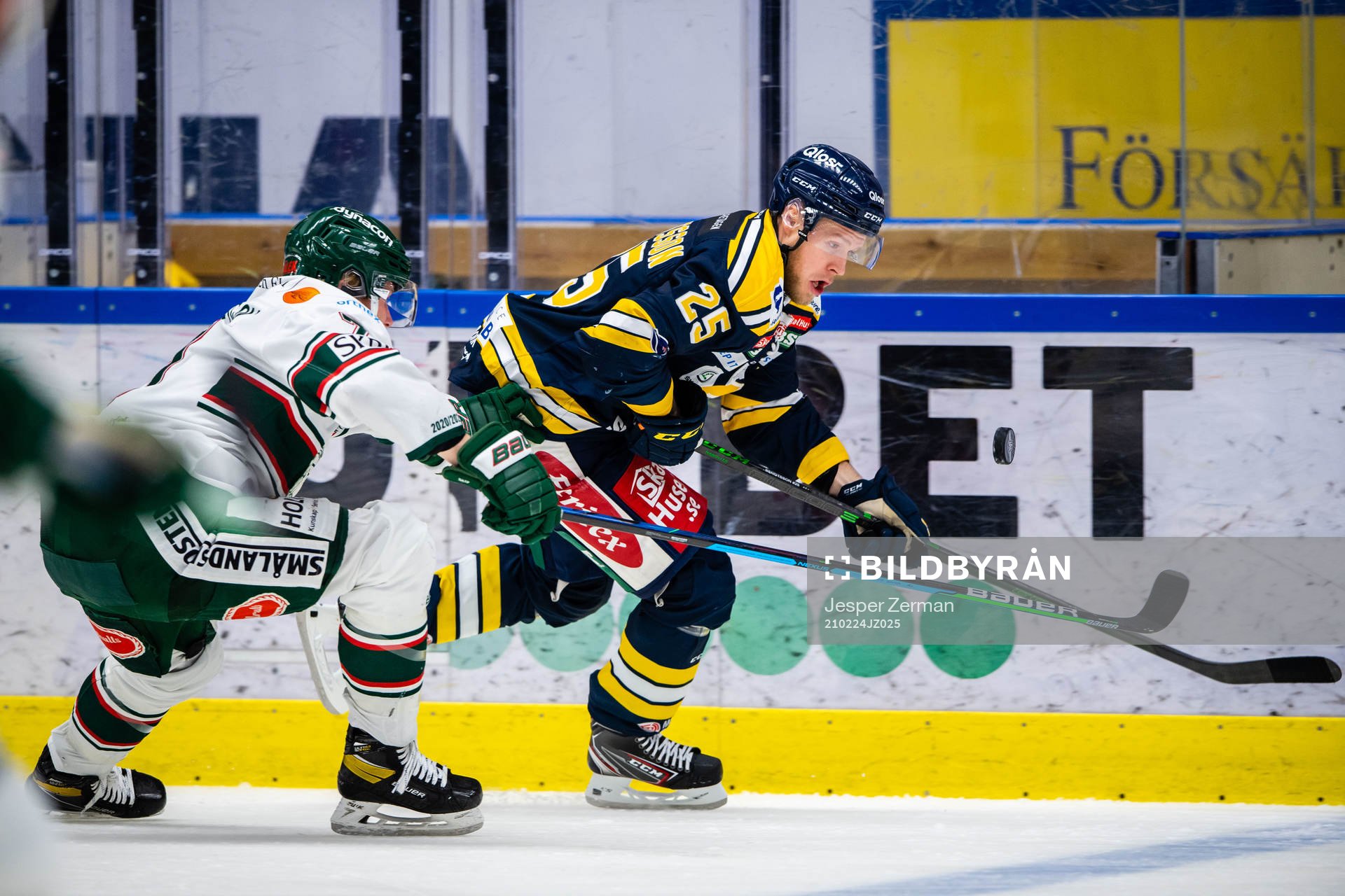 Tingsryds Ludvig Claesson och Södertäljes Christopher