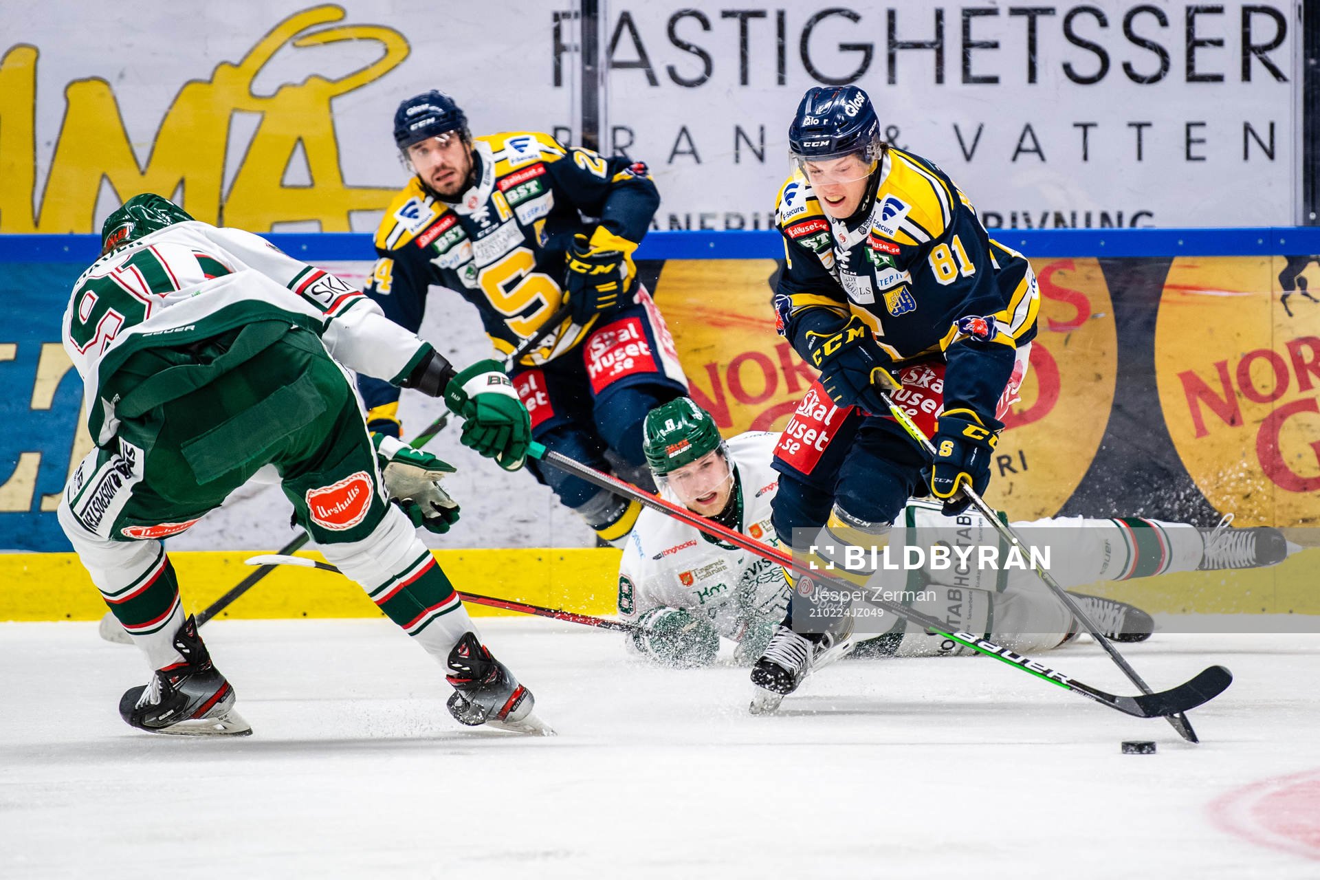 Tingsryds Gustav Olhaver och Södertäljes Emil Aronsson