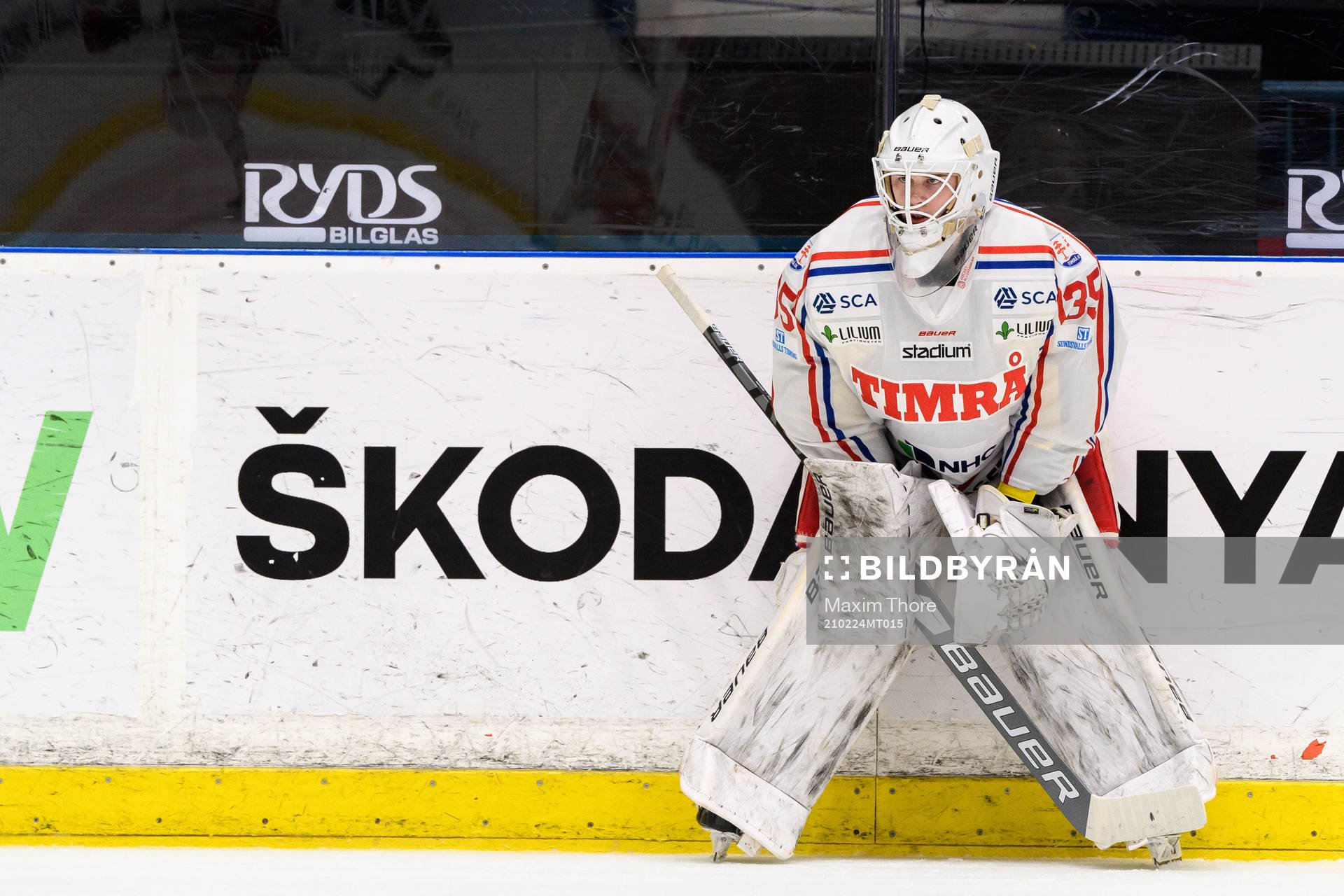 Timrås målvakt Max Nilsson