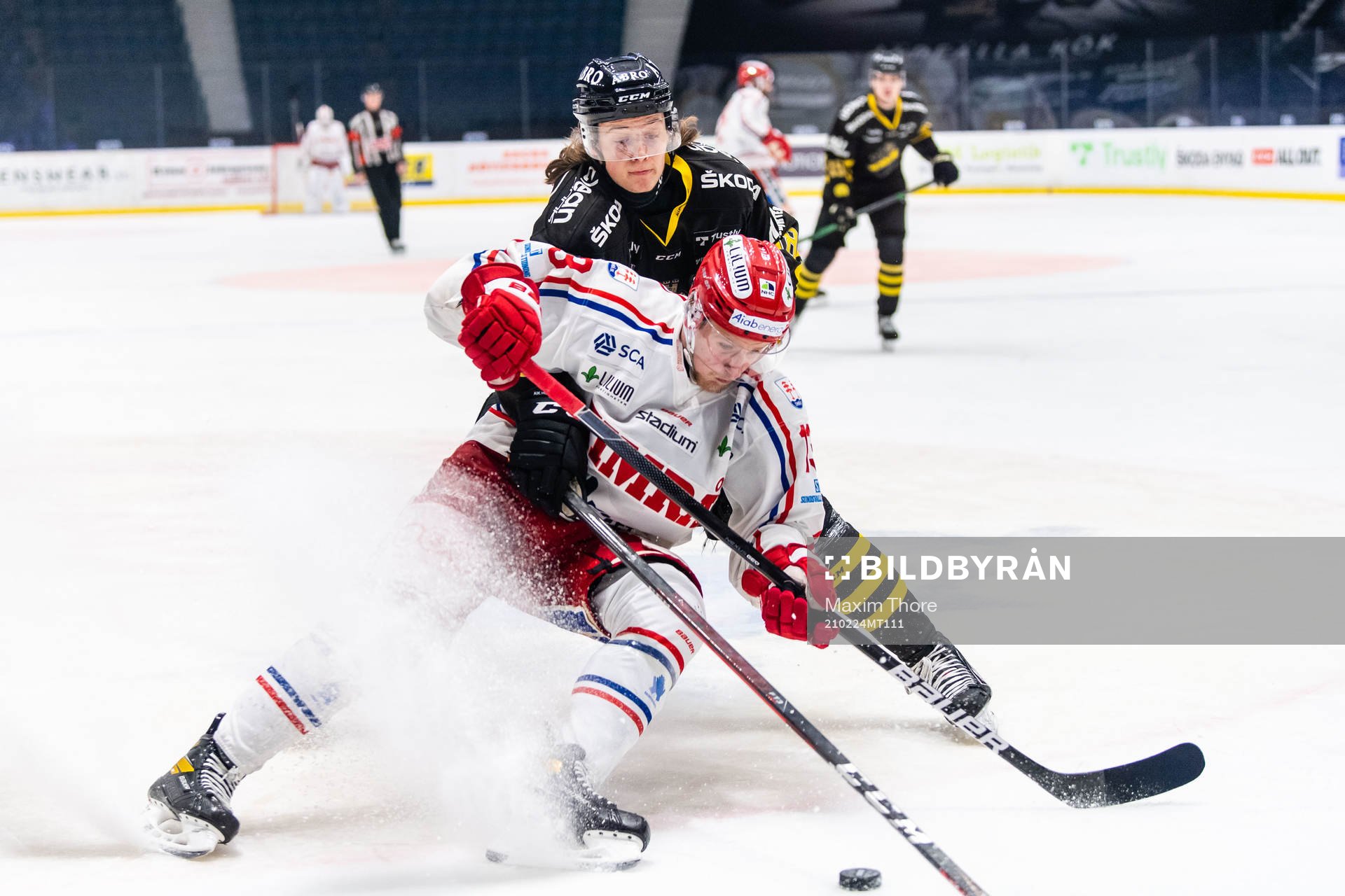 s Malte Setkov och Timrås Hugo Reinhardt