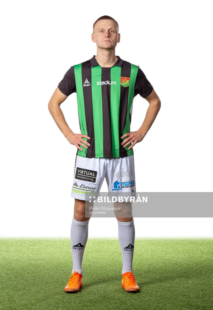Gais Joakim Åberg poserar för ett porträtt den 24 februari 2021 i Göteborg.