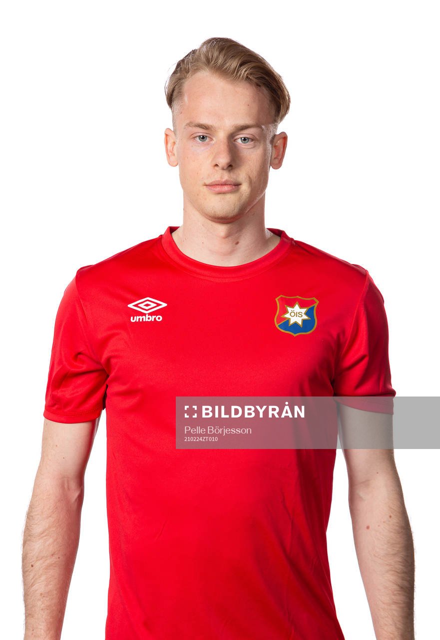Örgrytes Arvid Sigurdsson poserar för ett porträtt den 24 februari 2021 i Göteborg.