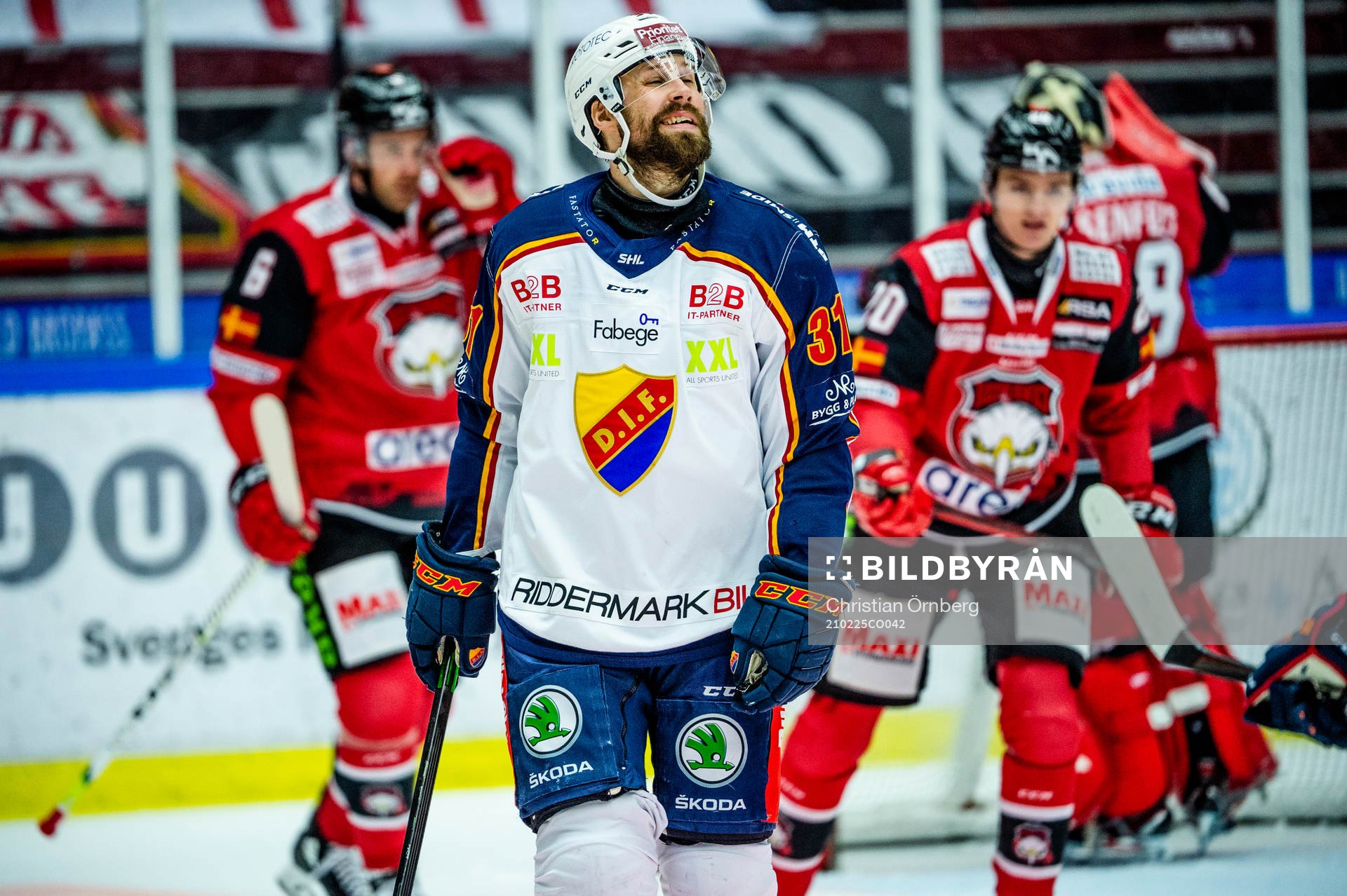 Djurgårdens Dick Axelsson deppar
