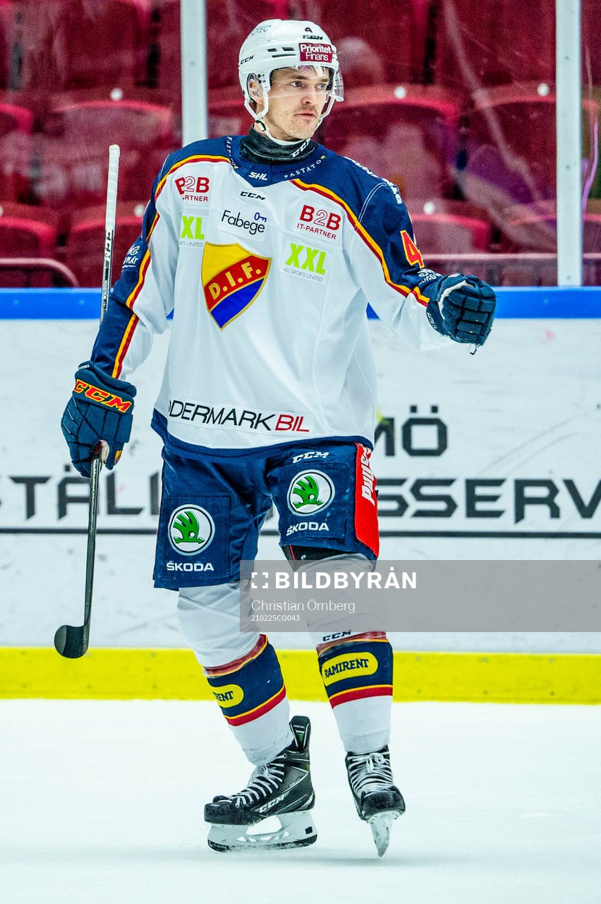 Djurgårdens Marcus Högström jublar