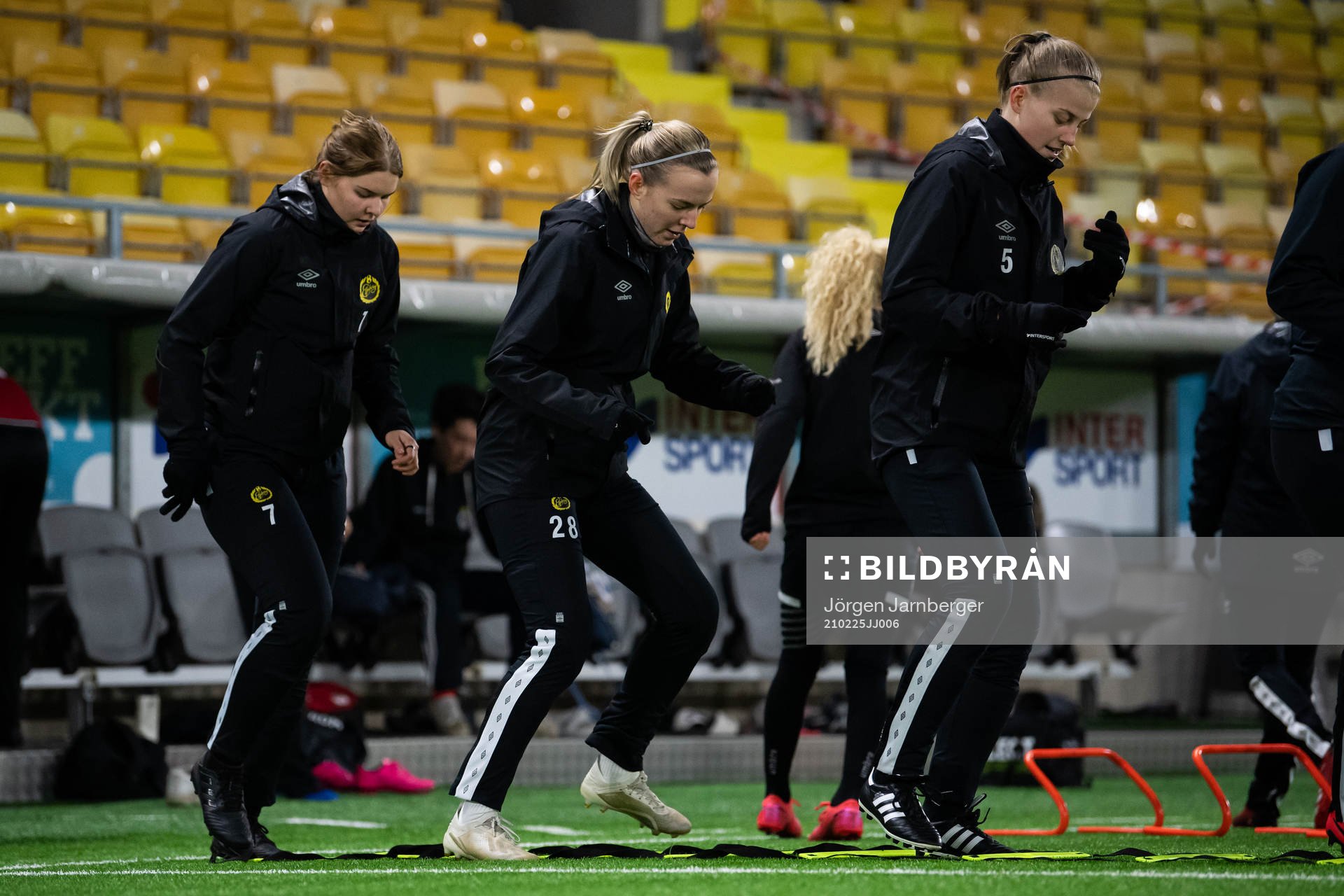 Elin Dahl, Maja Wrångemyr och Sara Isaksson