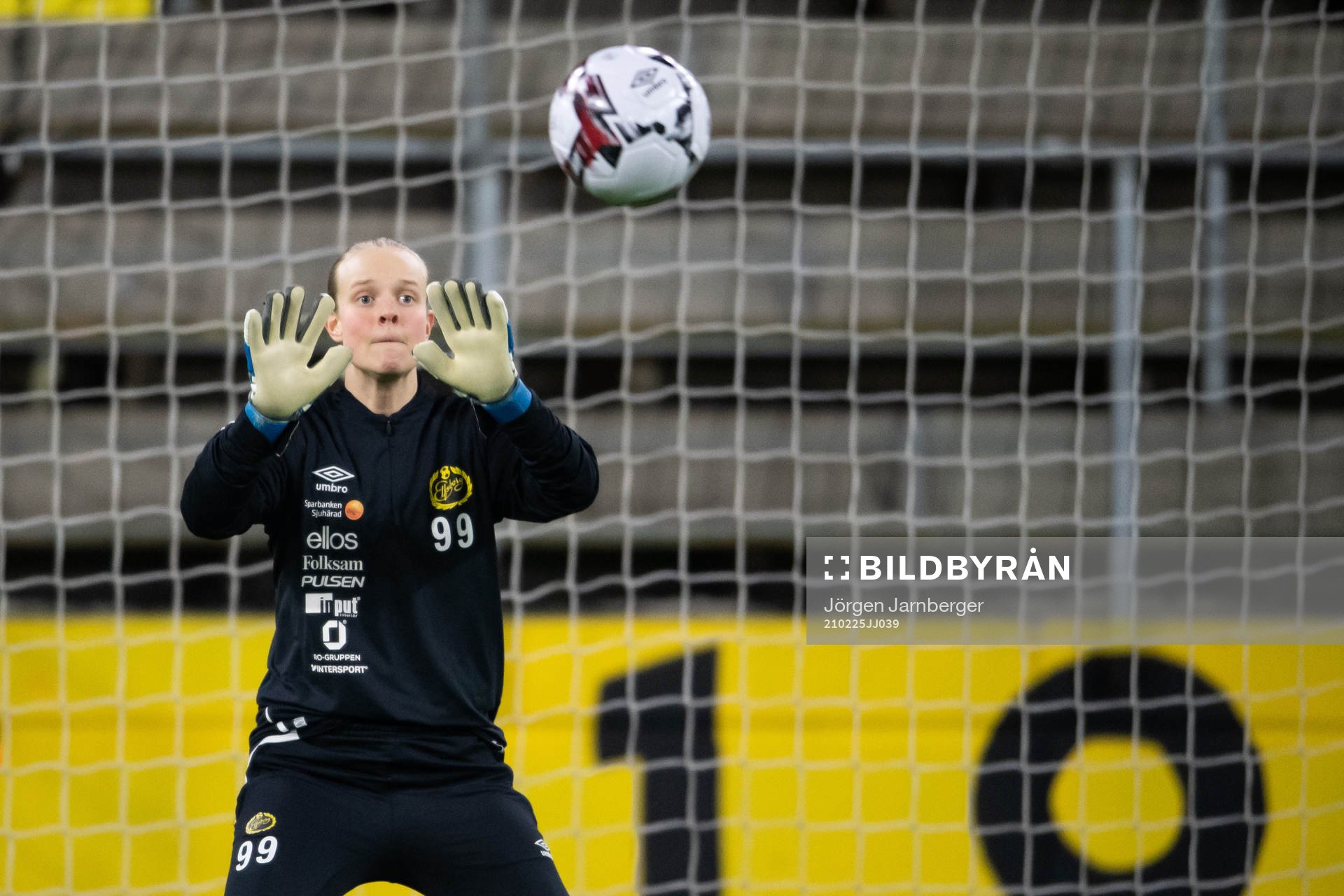 Målvakt Rebecka Wikander