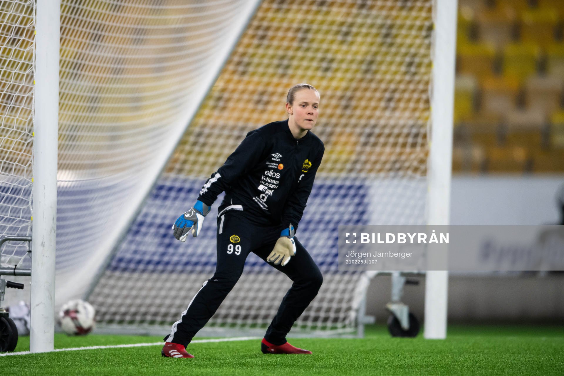 Målvakt Rebecka Wikander