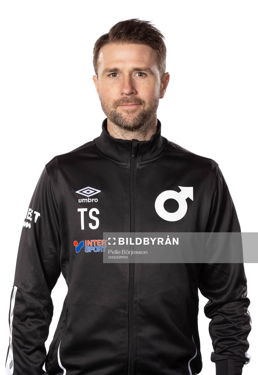 Degerfors tränare Tobias Solberg